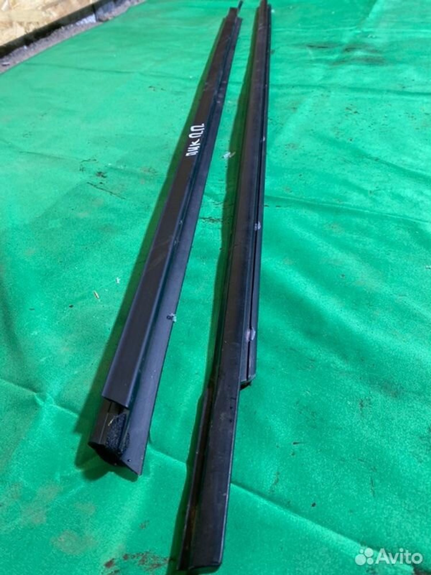 Уплотнитель стекла двери Kia Picanto 2 G4LA 2013, 1000 рублей, Семиозерка