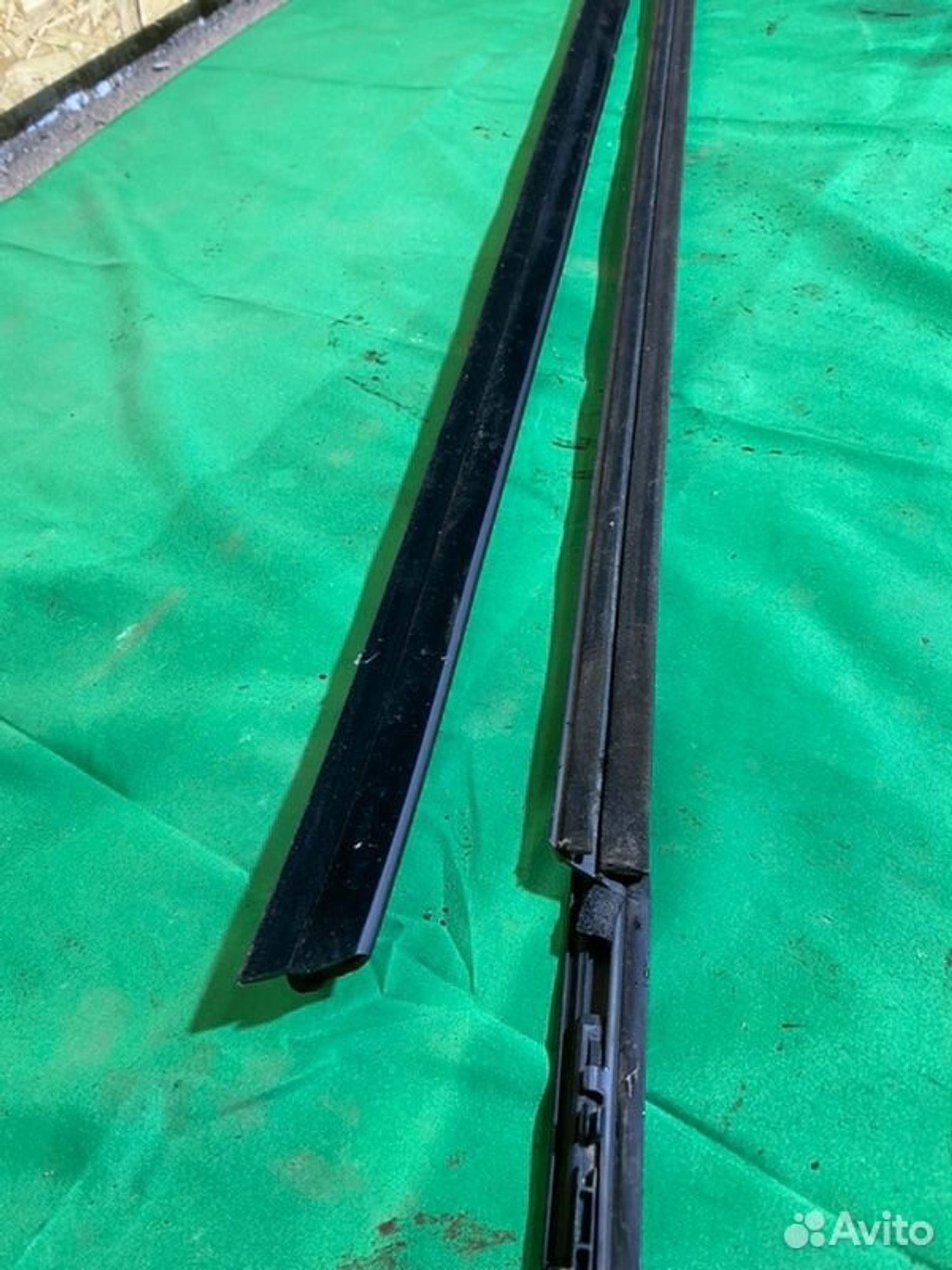 Уплотнитель стекла двери Kia Picanto 2 G4LA 2013, 1000 рублей, Семиозерка