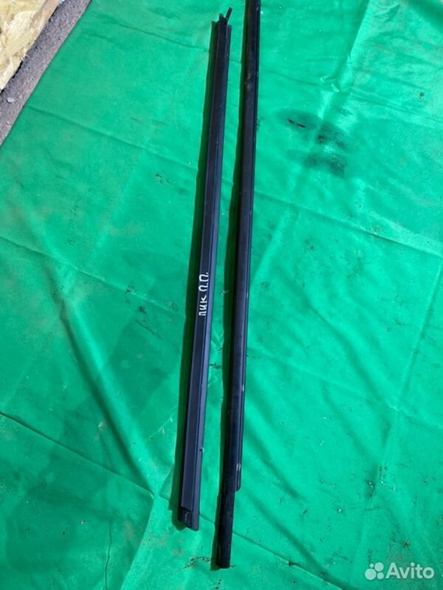 Уплотнитель стекла двери Kia Picanto 2 G4LA 2013, 1000 рублей, Семиозерка