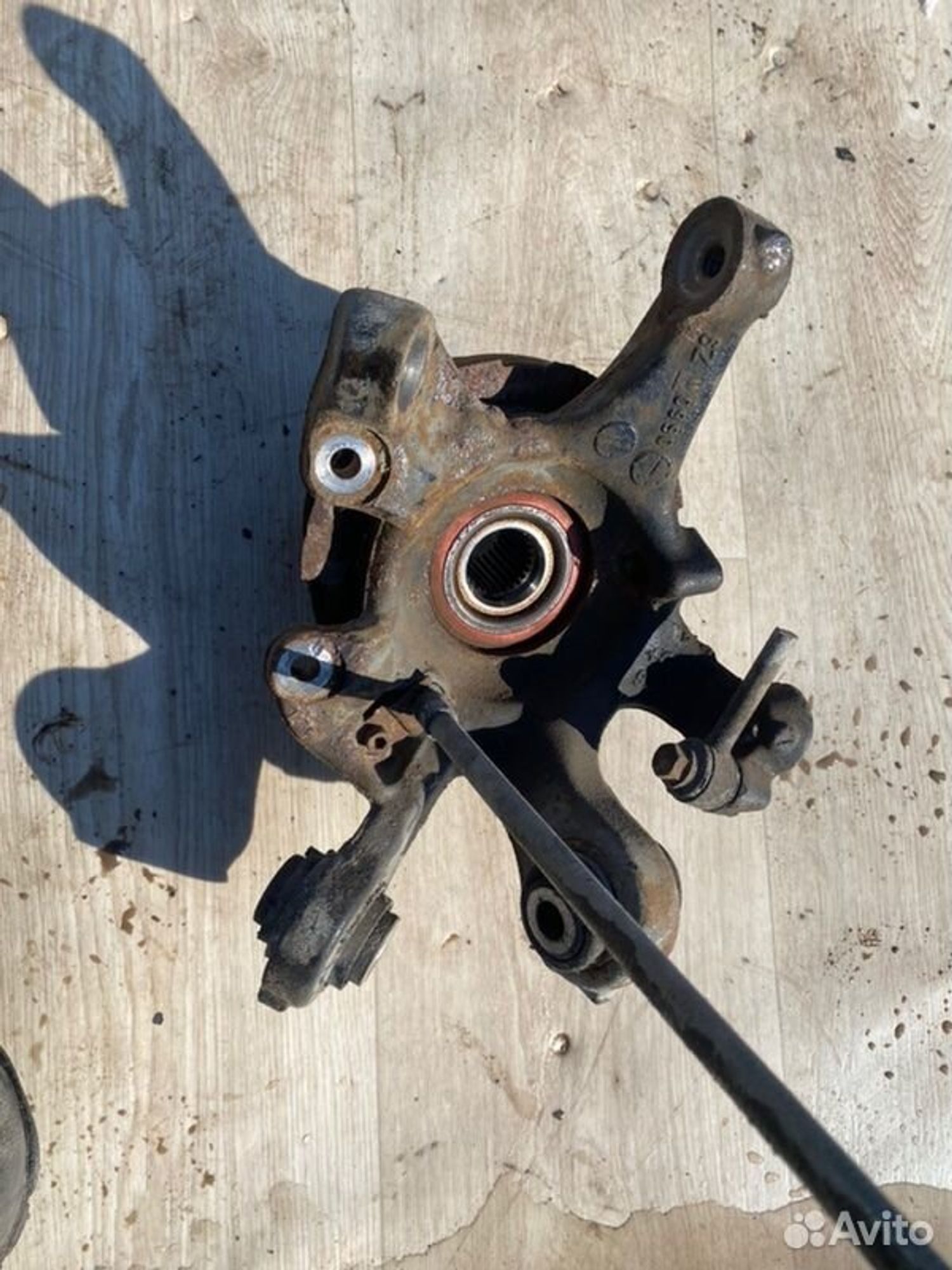 Кулак поворотный задний правый Bmw 1 E87 M47D20, 3000 рублей, Семиозерка