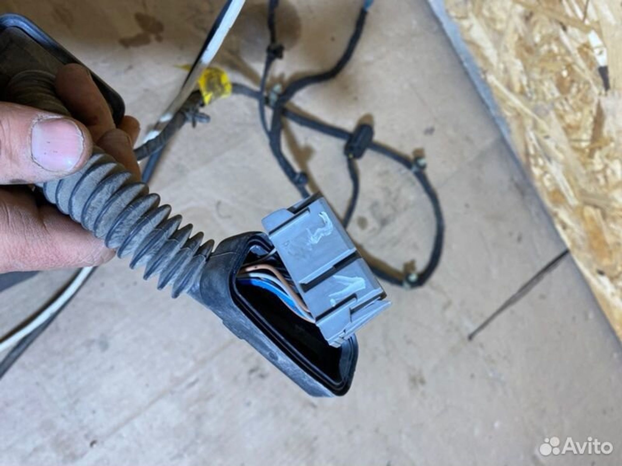 Проводка двери задняя левая Chevrolet Aveo T300, 1000 рублей, Семиозерка