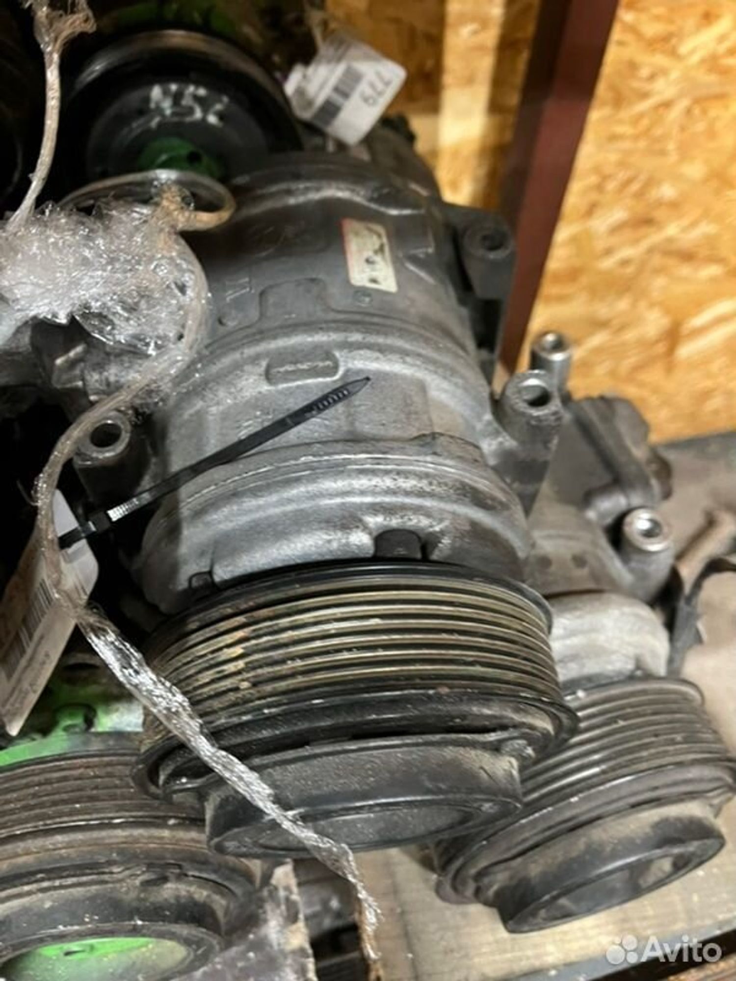 Компрессор кондиционера Kia Sorento D4CB 2006, 7000 рублей, Семиозерка