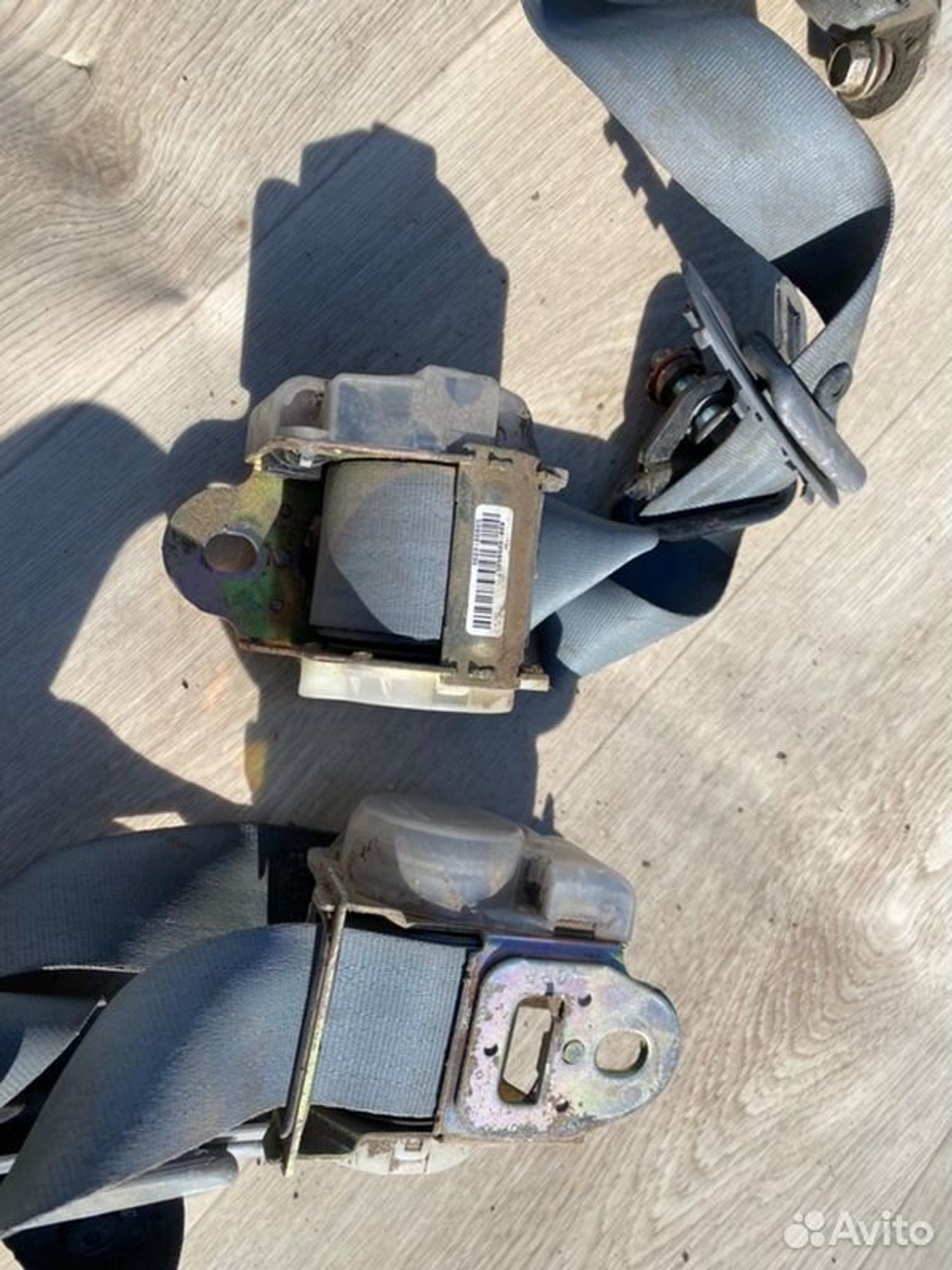 Ремень безопасности задний Hyundai Accent G4EB, 1000 рублей, Семиозерка