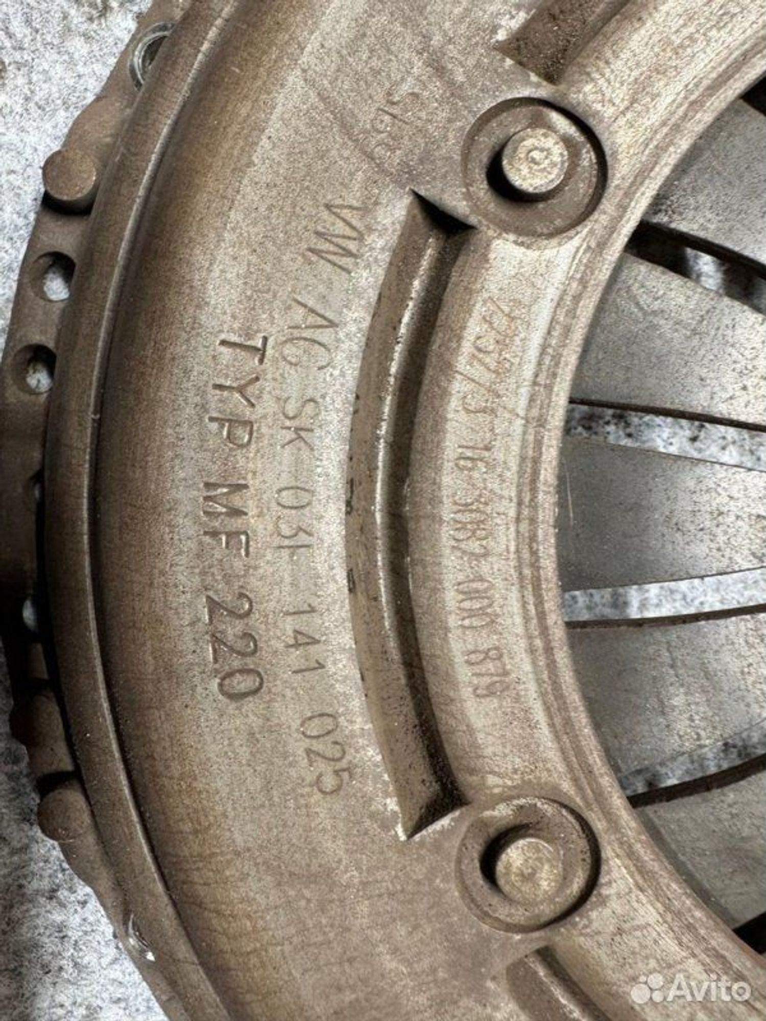 Диск сцепления Volkswagen Polo CFN 2012, 2900 рублей, Семиозерка