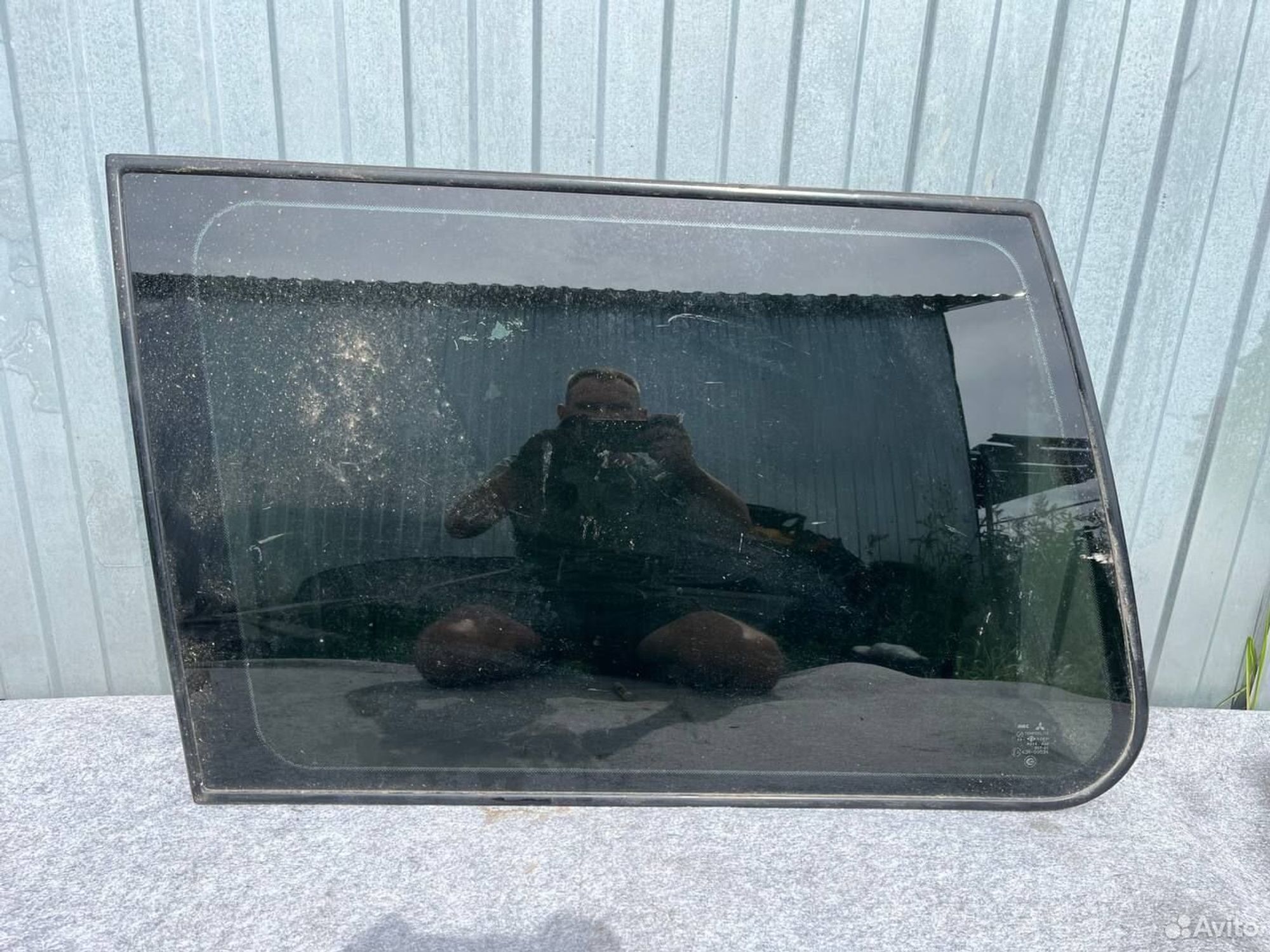 Стекло заднее левое Mitsubishi Pajero 2, 2000 рублей, Семиозерка