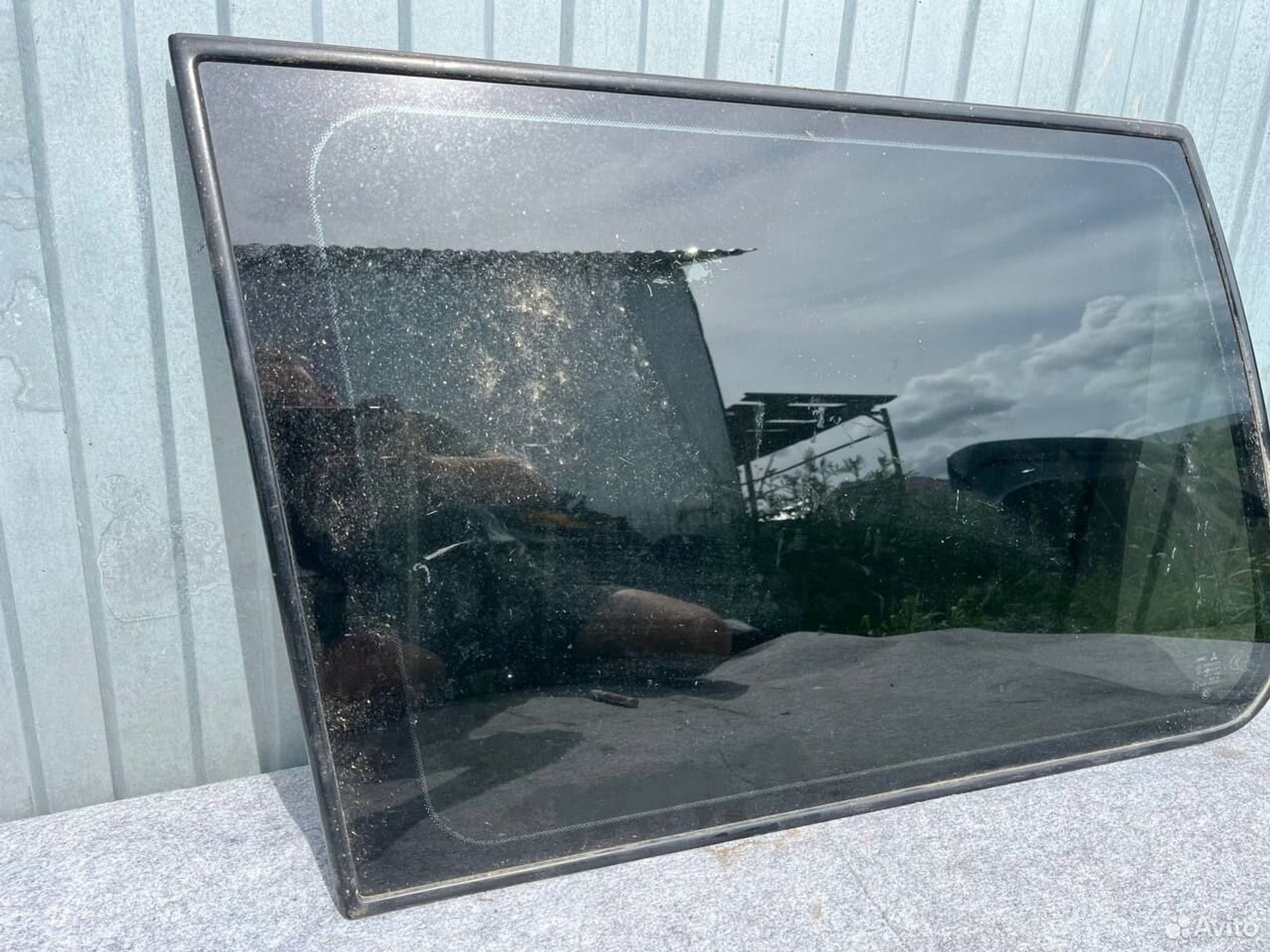 Стекло заднее левое Mitsubishi Pajero 2, 2000 рублей, Семиозерка