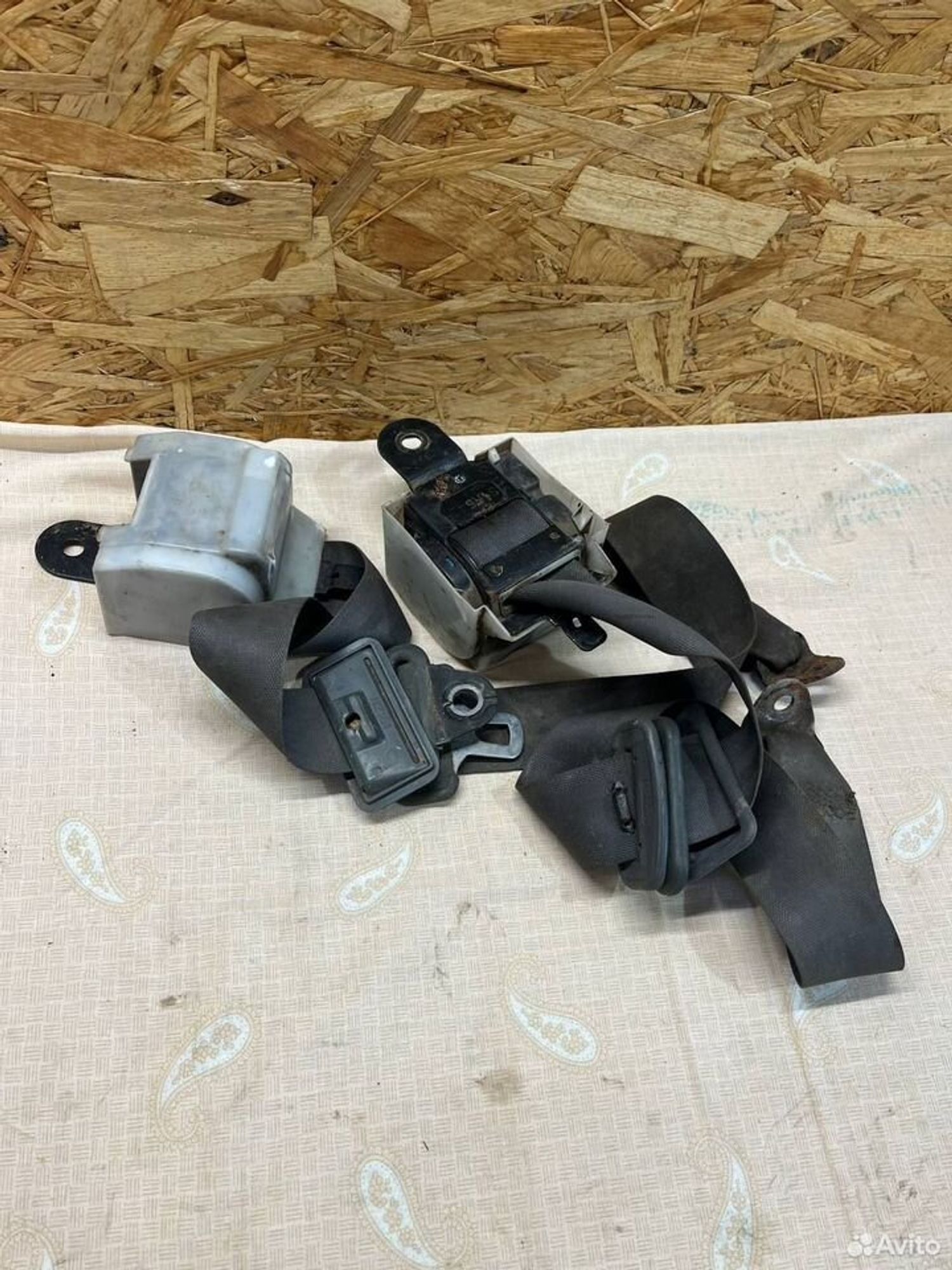 Ремни безопасности задние Pajero 2, 2000 рублей, Семиозерка