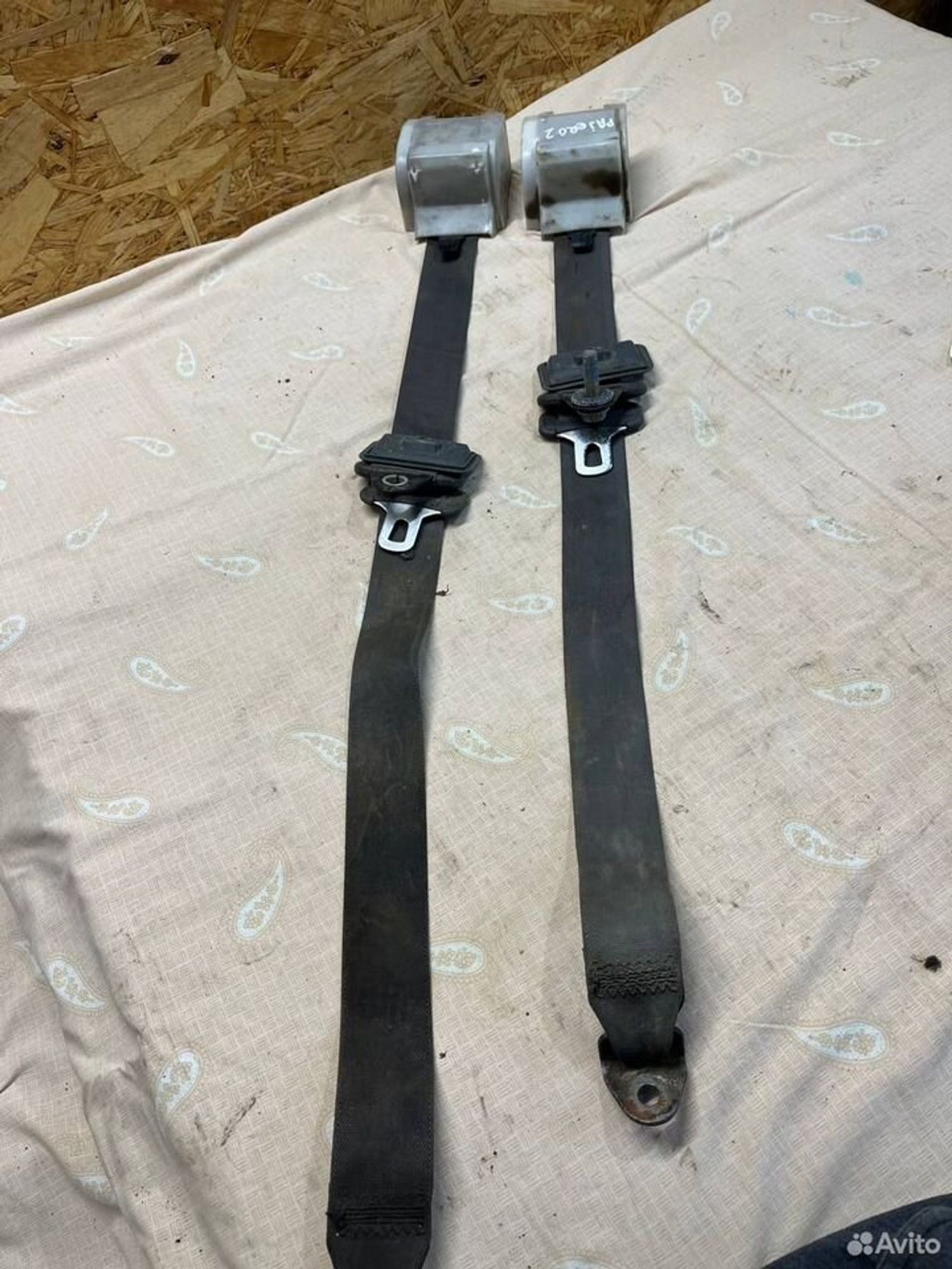 Ремни безопасности задние Pajero 2, 2000 рублей, Семиозерка