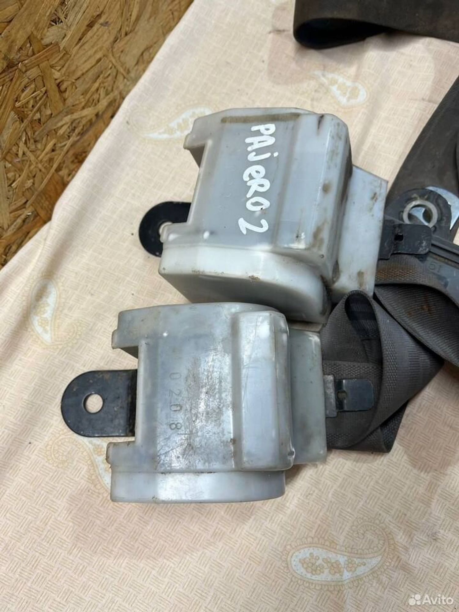 Ремни безопасности задние Pajero 2, 2000 рублей, Семиозерка