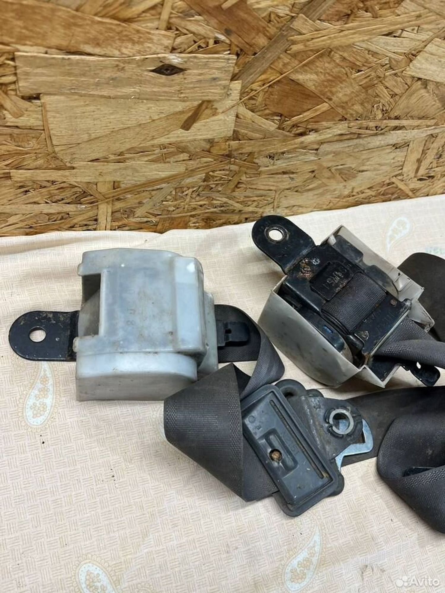 Ремни безопасности задние Pajero 2, 2000 рублей, Семиозерка