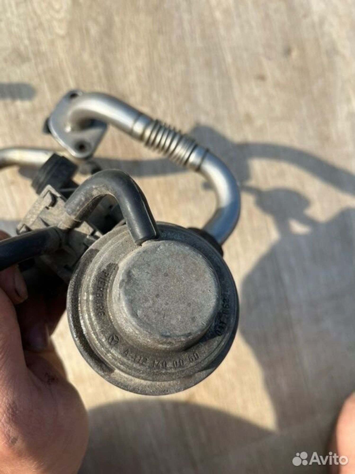 Клапан EGR Mercedes E240 W210 M112911 1998, 1500 рублей, Семиозерка