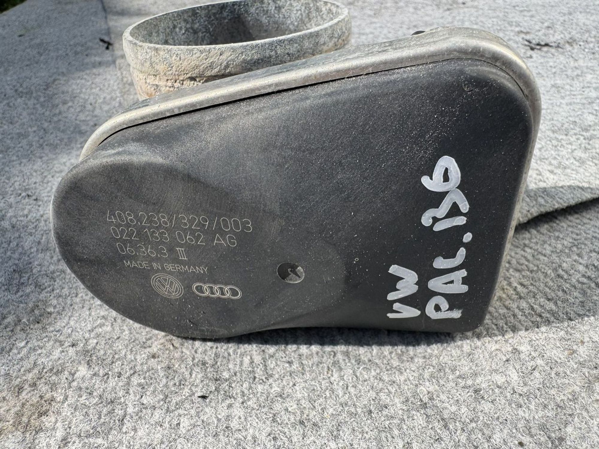 Заслонка дроссельная Passat b6, Touareg, 4500 рублей, Семиозерка