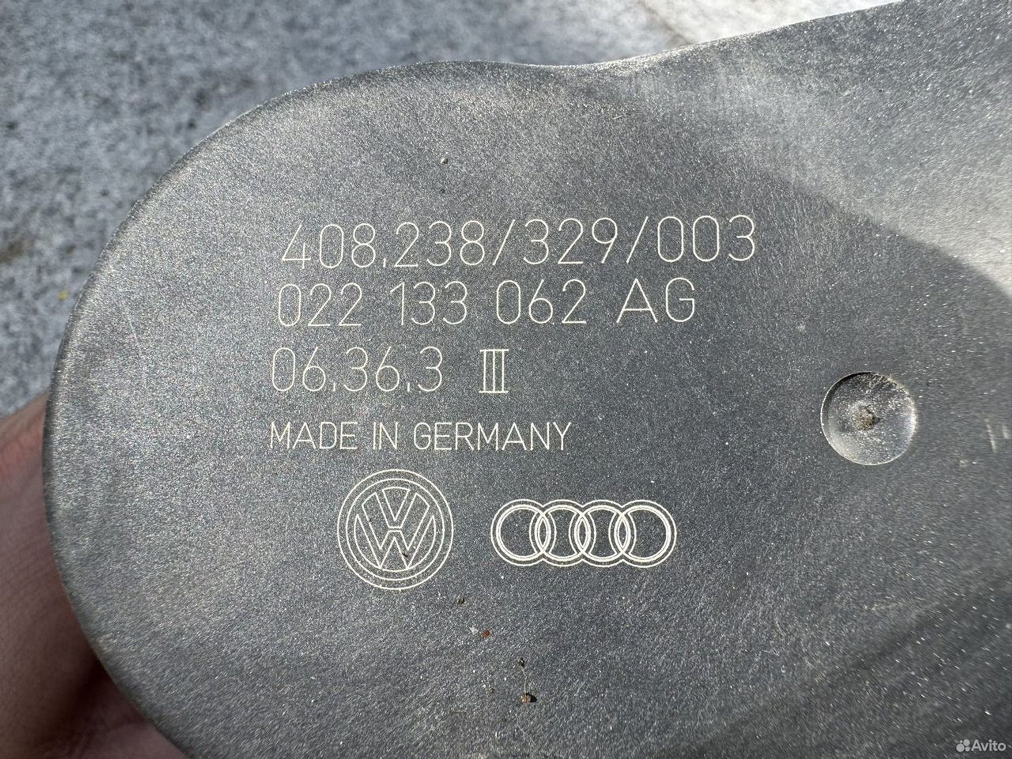 Заслонка дроссельная Passat b6, Touareg, 4500 рублей, Семиозерка