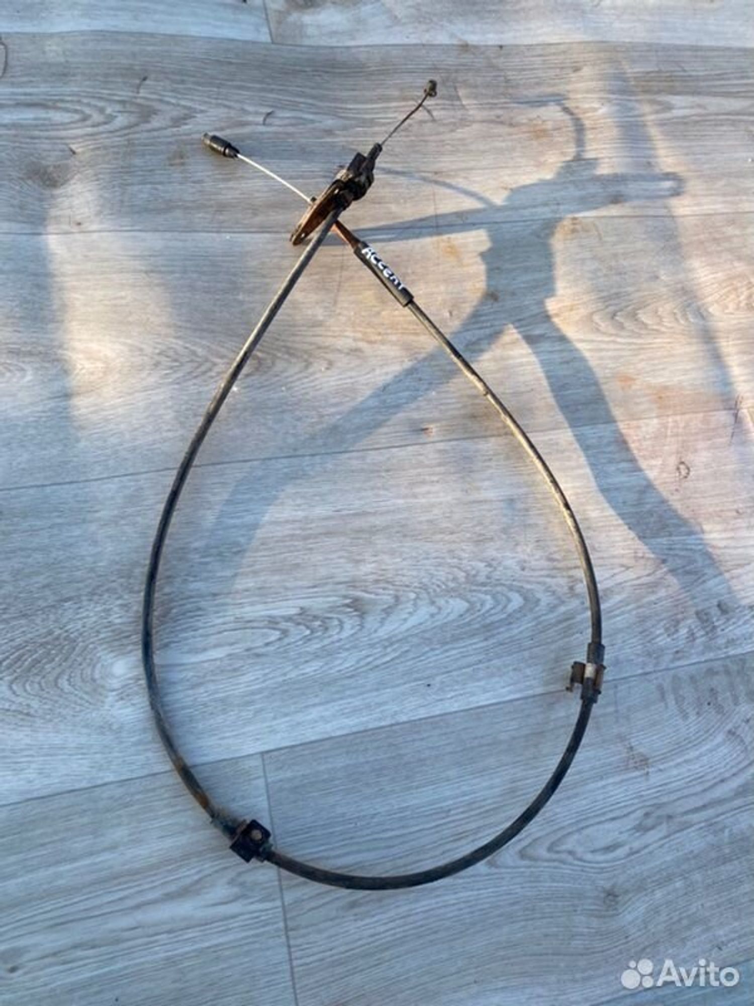 Тросик газа Hyundai Accent G4EB 2006, 1000 рублей, Семиозерка