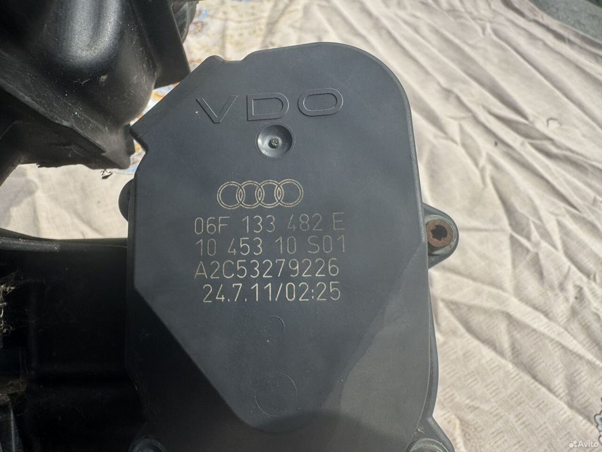 Впускной коллектор Audi A4 B6 B7, 5000 рублей, Семиозерка