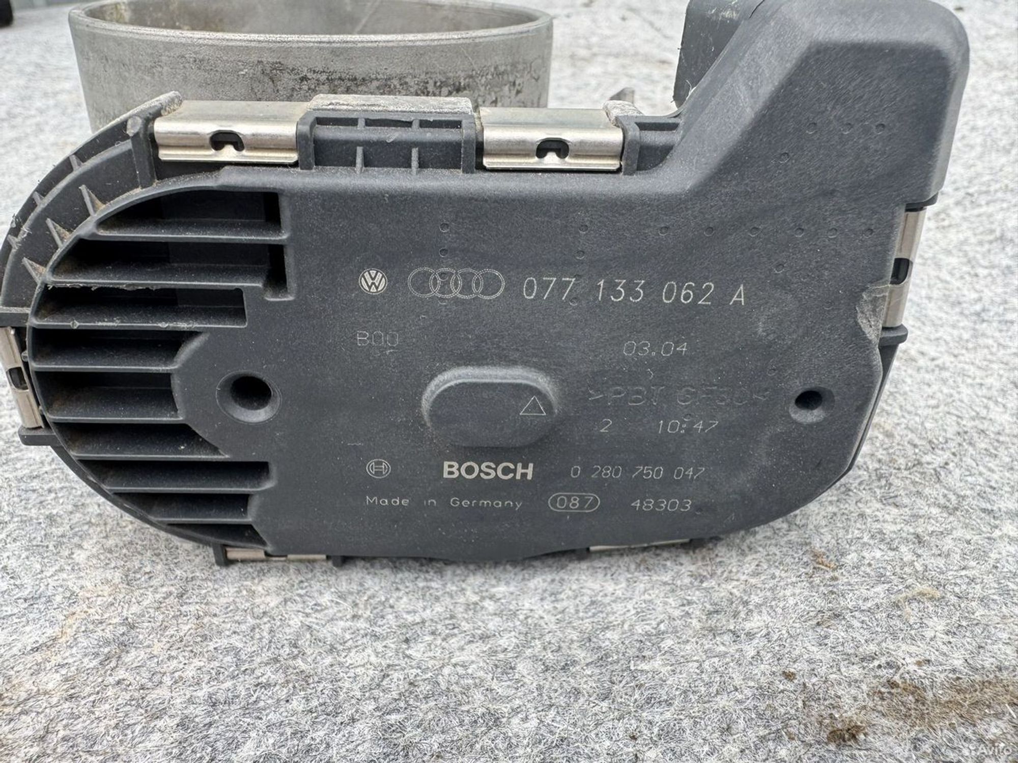 Дроссельная заслонка Audi s4, 4000 рублей, Семиозерка