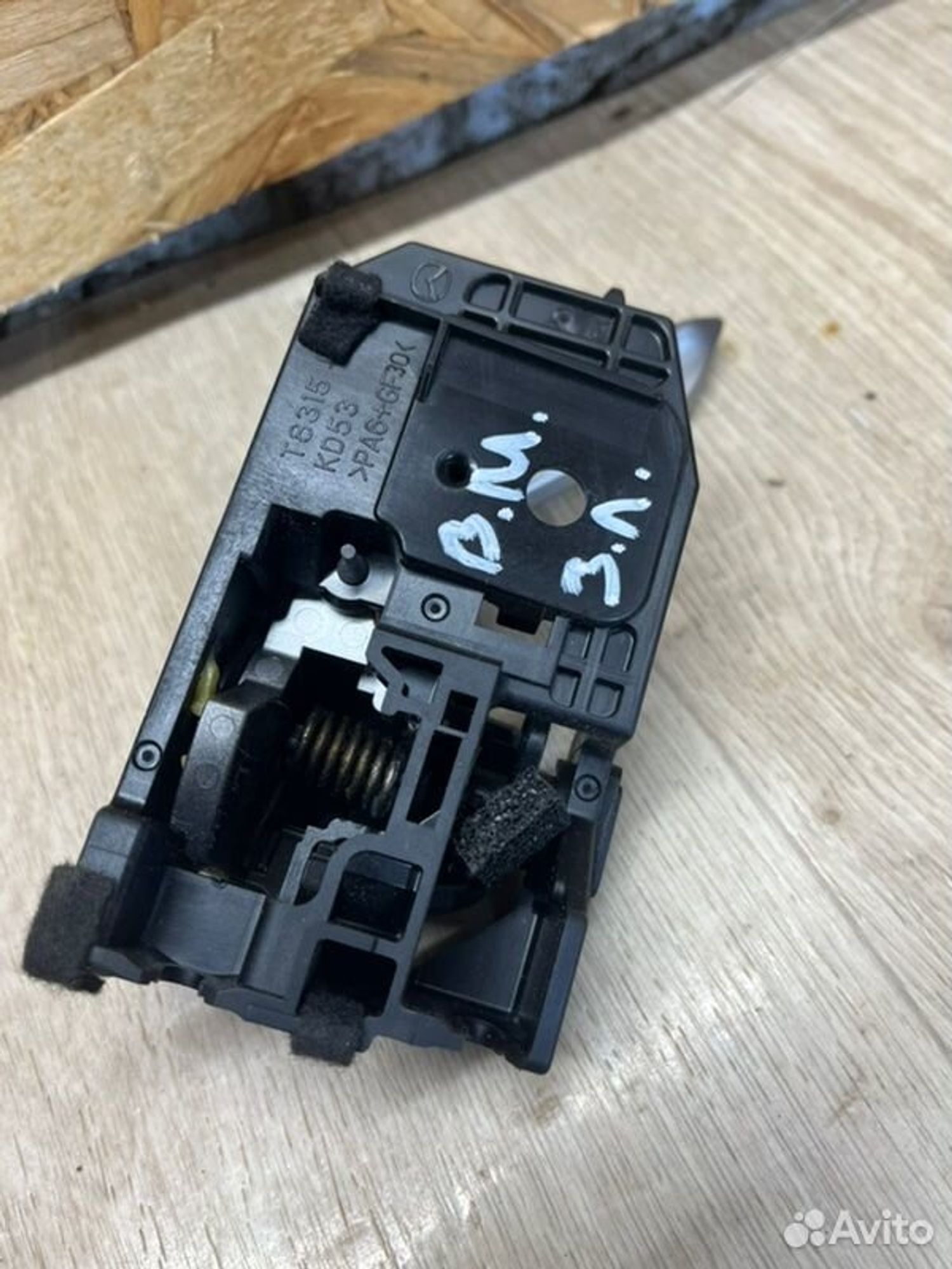 Ручка двери внутренняя задняя левая Mazda 3 BM Z6, 1000 рублей, Семиозерка