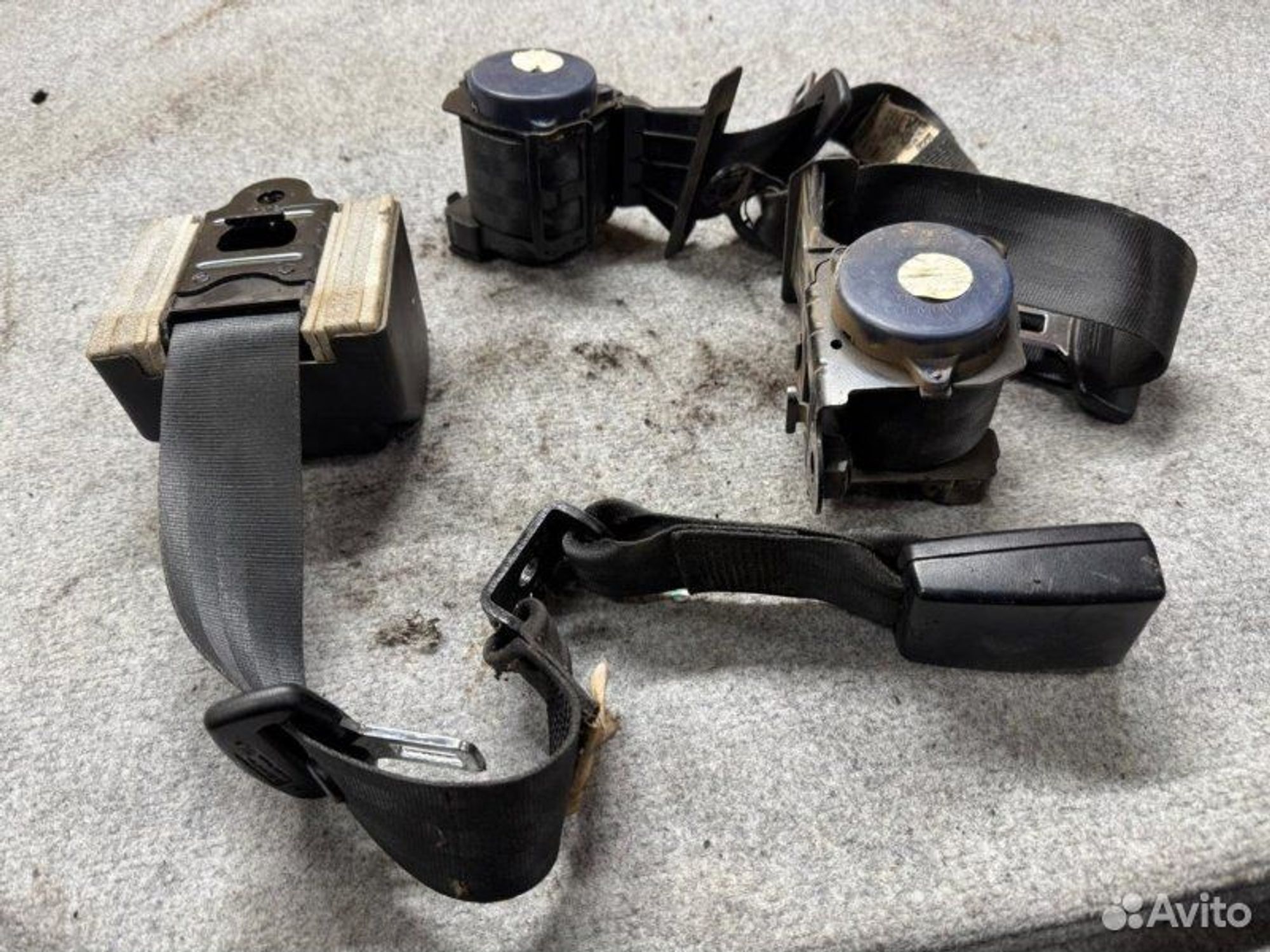 Ремень безопасности задний Volkswagen Polo CFN, 2000 рублей, Семиозерка