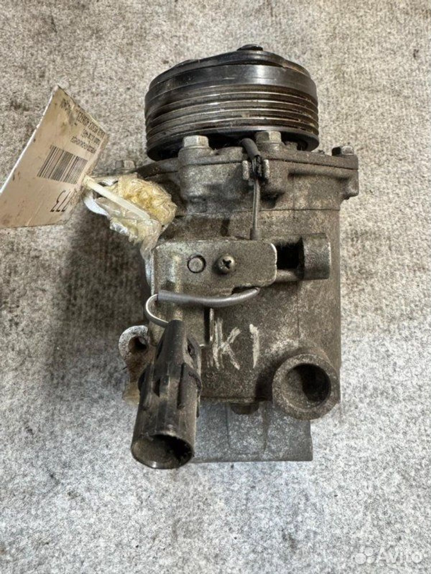 Компрессор кондиционера Mitsubishi Lancer X 4A91, 8000 рублей, Семиозерка