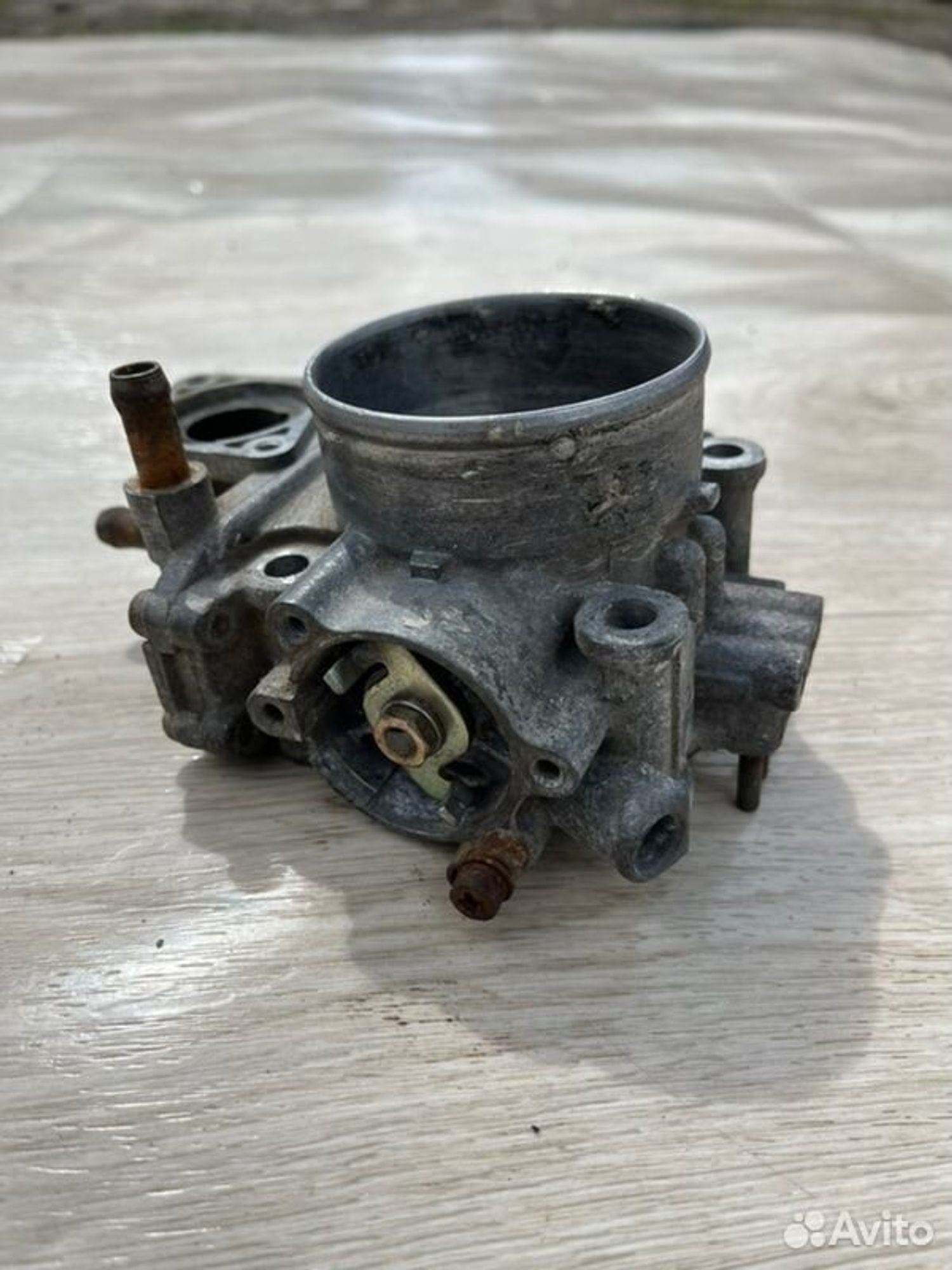 Дроссельная заслонка Mitsubishi Galant E54A 6A12, 4000 рублей, Семиозерка