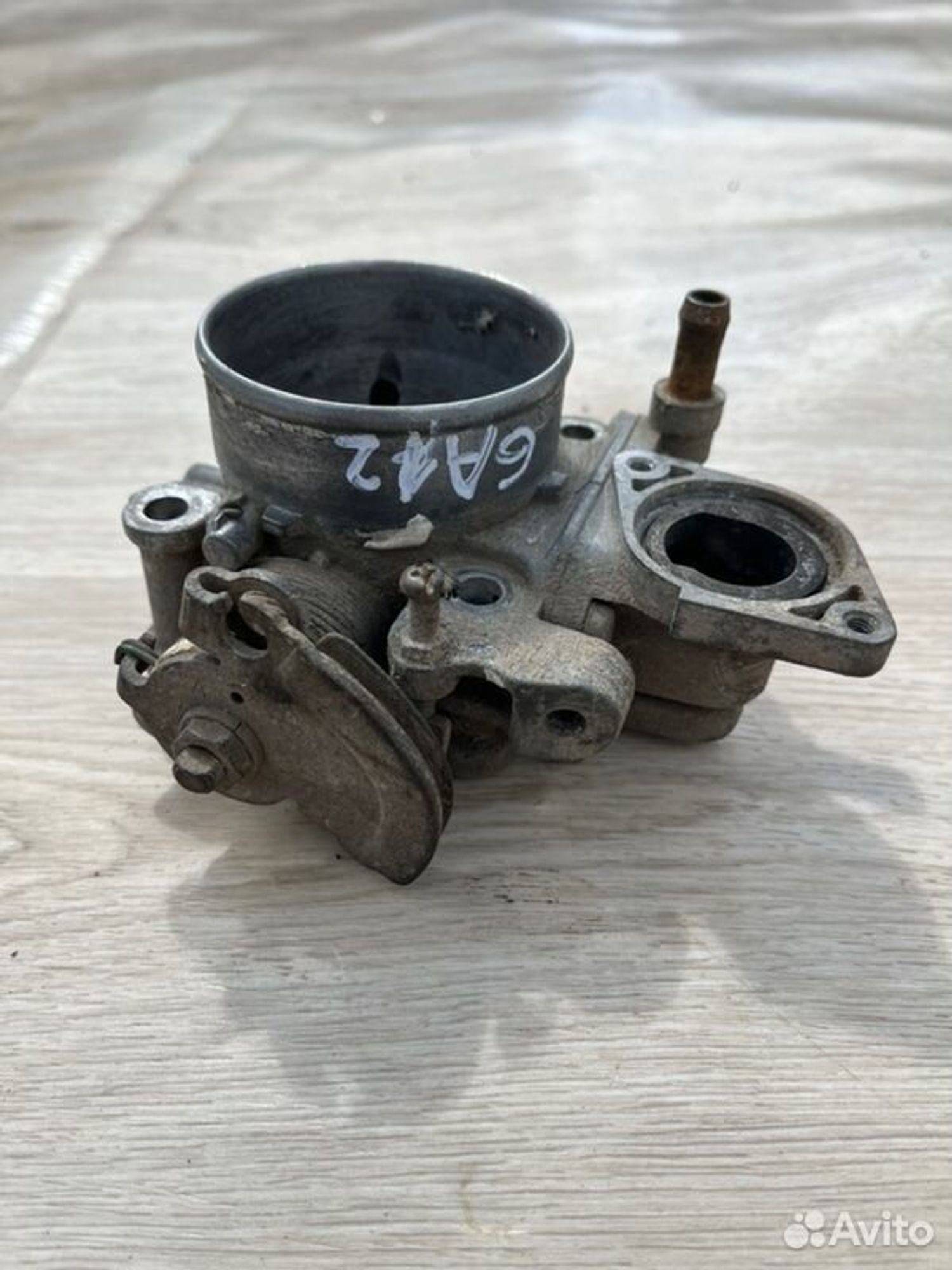 Дроссельная заслонка Mitsubishi Galant E54A 6A12, 4000 рублей, Семиозерка