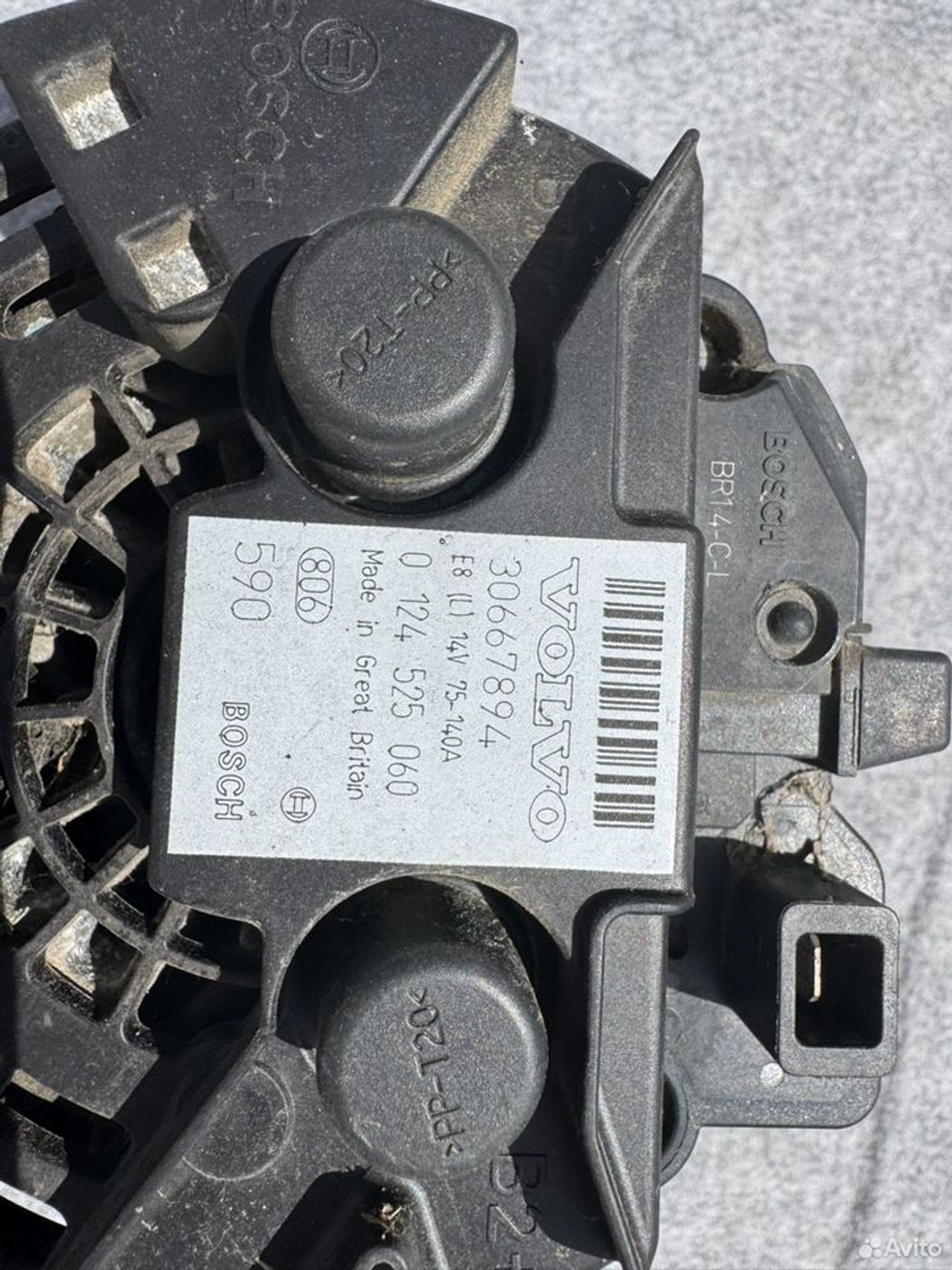 Генератор Volvo s60 xc70 s80 v70, 5000 рублей, Семиозерка