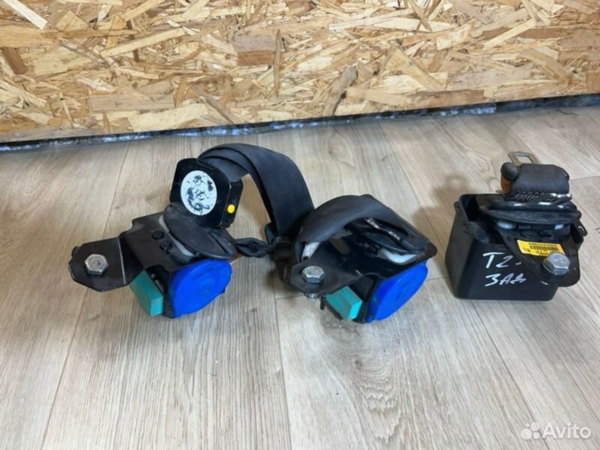 Ремень безопасности задний Chevrolet Aveo T250, 1500 рублей, Семиозерка