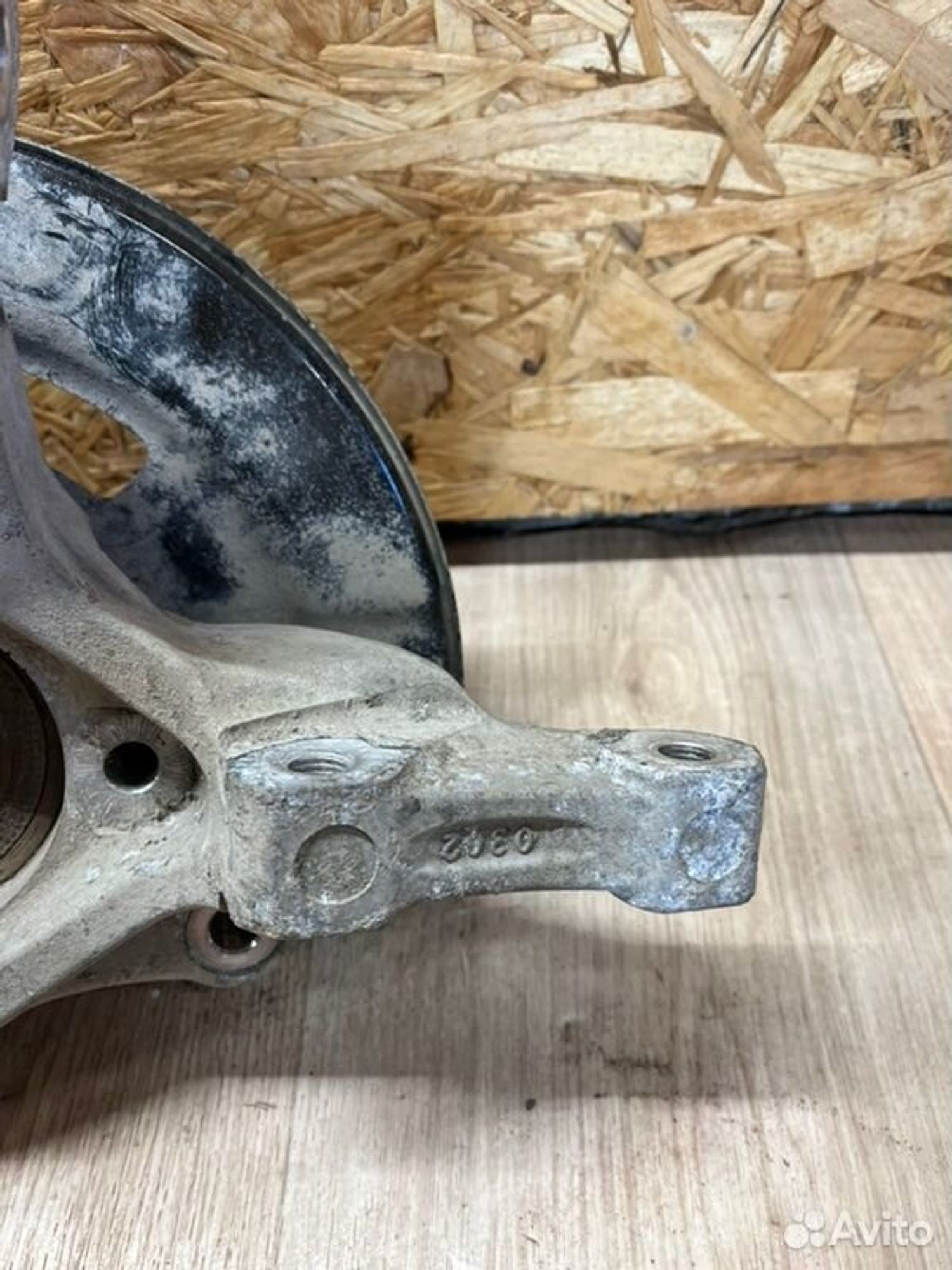 Кулак поворотный передний левый Chevrolet Cruz, 3000 рублей, Семиозерка