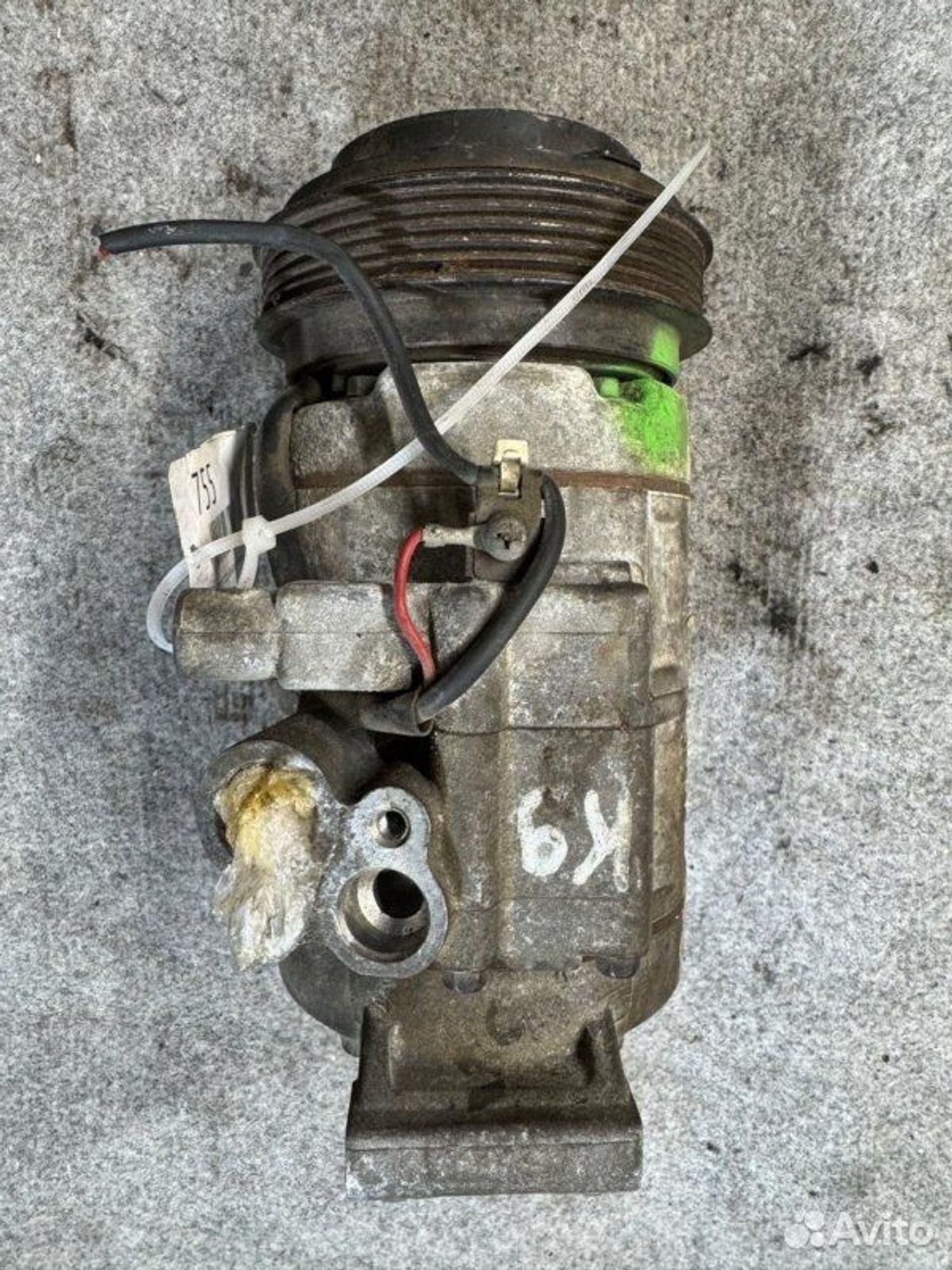 Компрессор кондиционера Mazda 6 GH LF 2007, 7000 рублей, Семиозерка