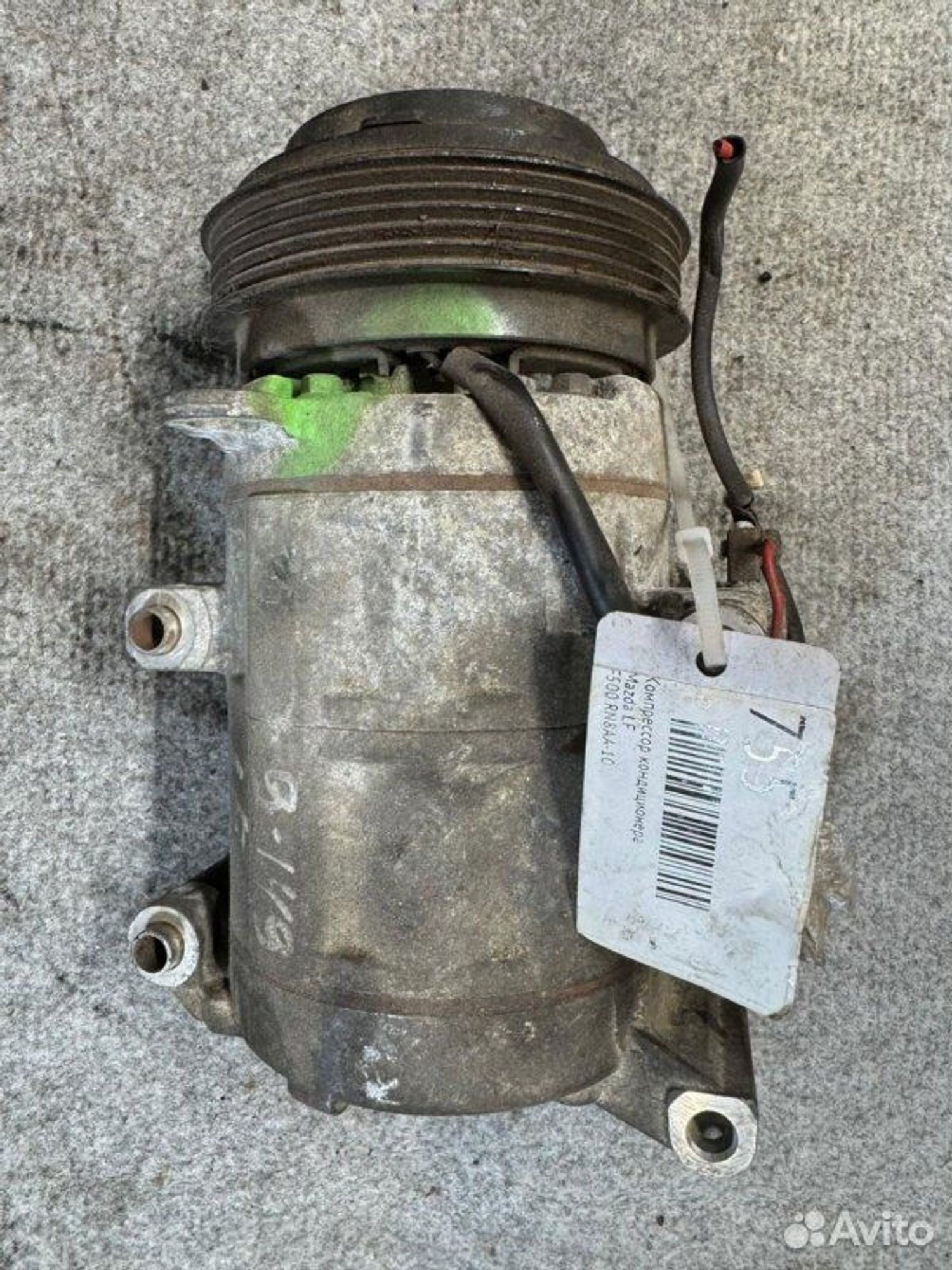 Компрессор кондиционера Mazda 6 GH LF 2007, 7000 рублей, Семиозерка