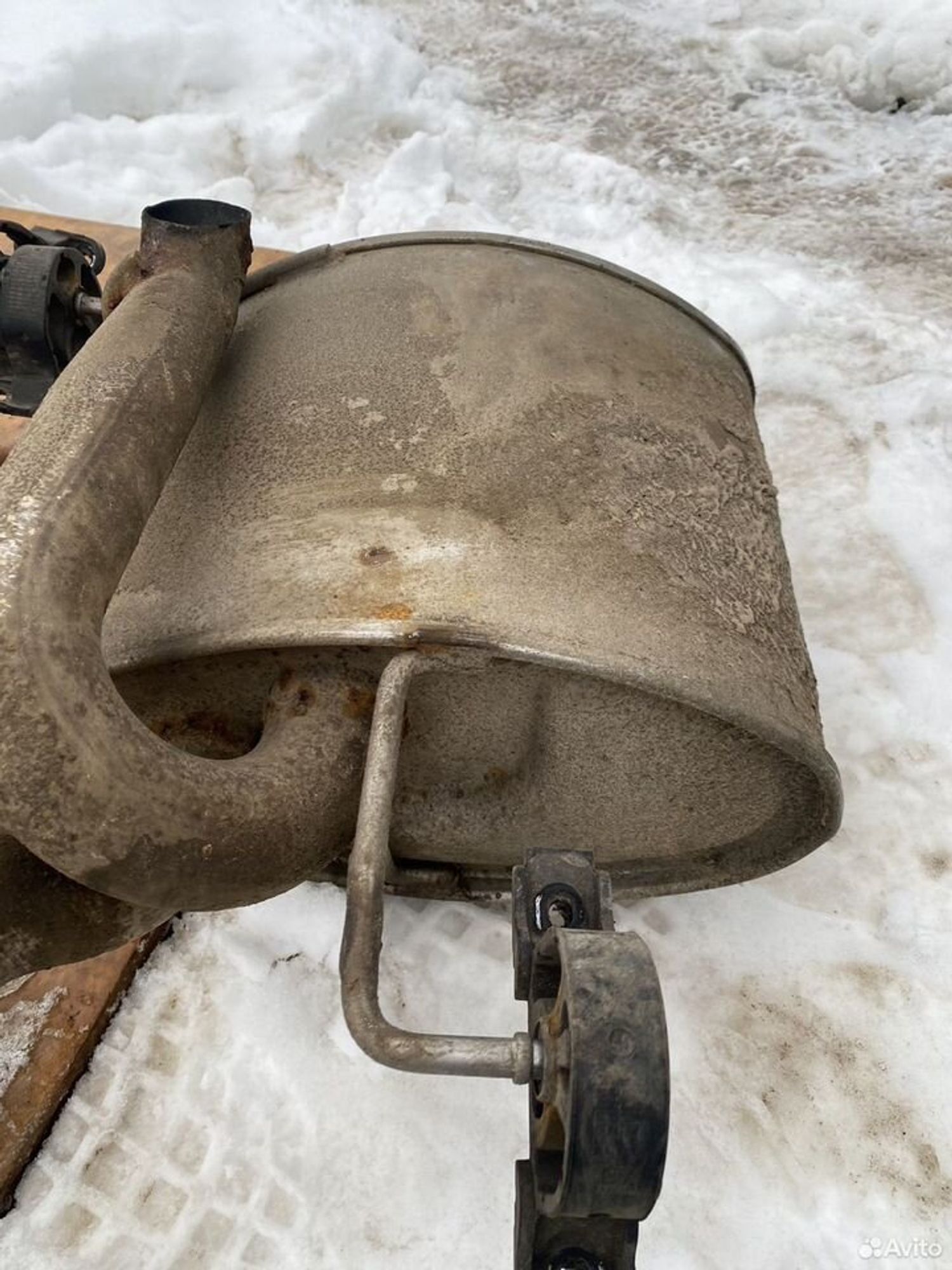 Глушитель в сборе bmw x5 е53, 11500 рублей, Семиозерка