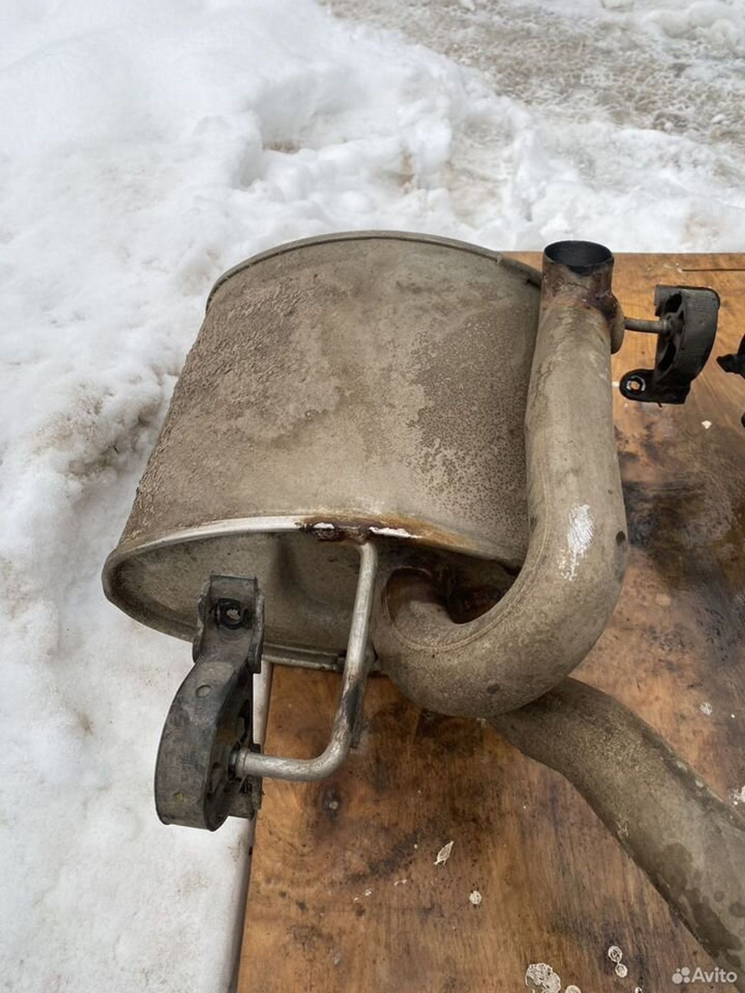 Глушитель в сборе bmw x5 е53, 11500 рублей, Семиозерка