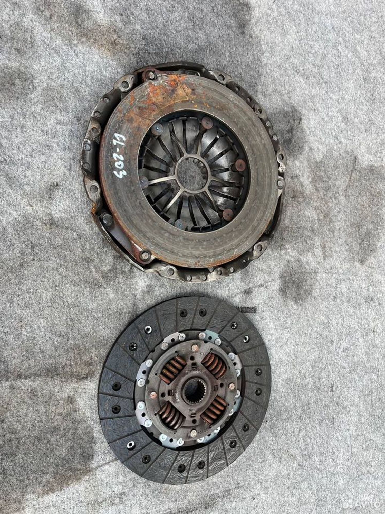 Сцепление Mercedes W203 CL 203, 7000 рублей, Семиозерка