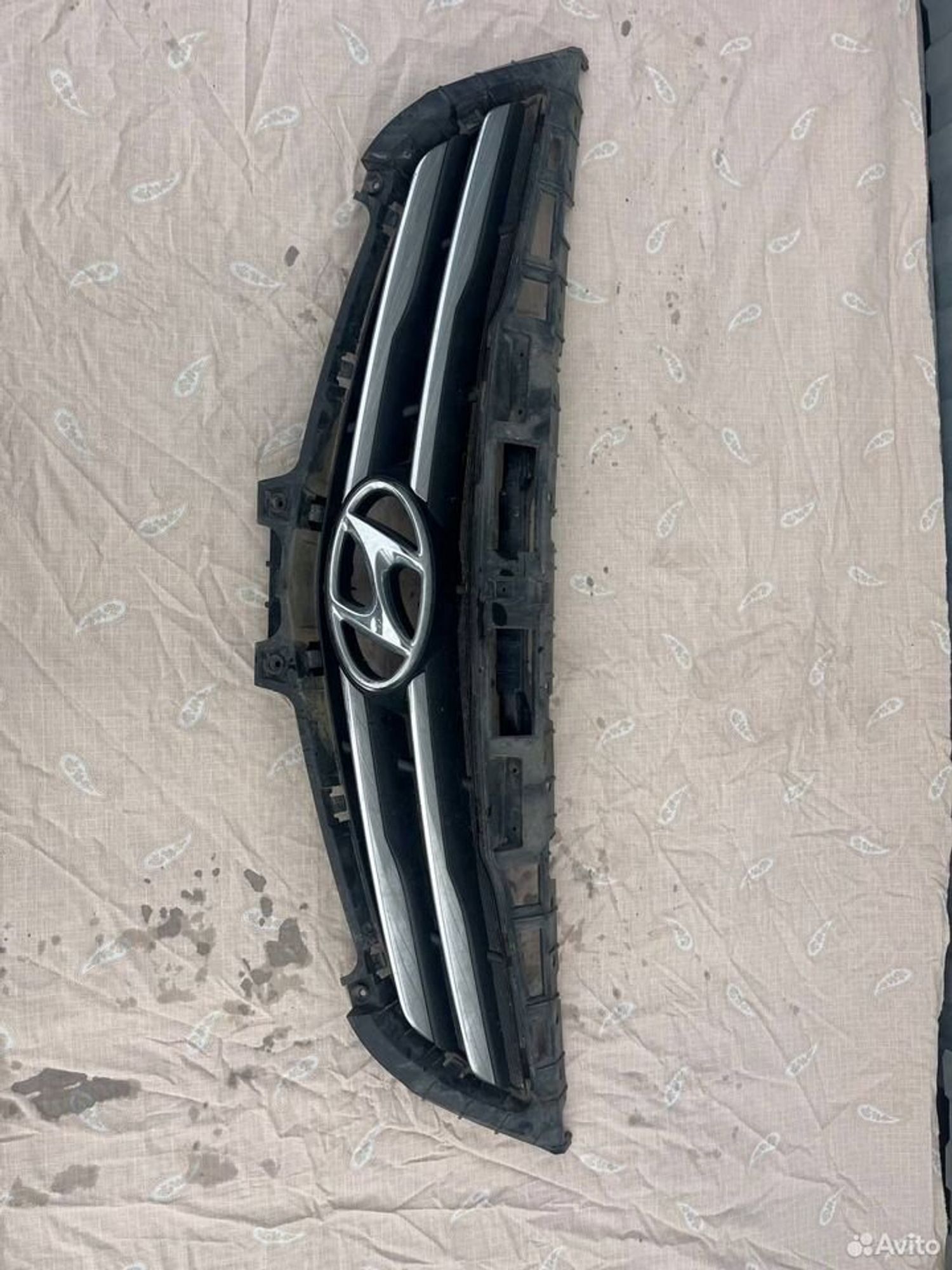 Решетка радиатора Hyundai Solaris 1, 3400 рублей, Семиозерка