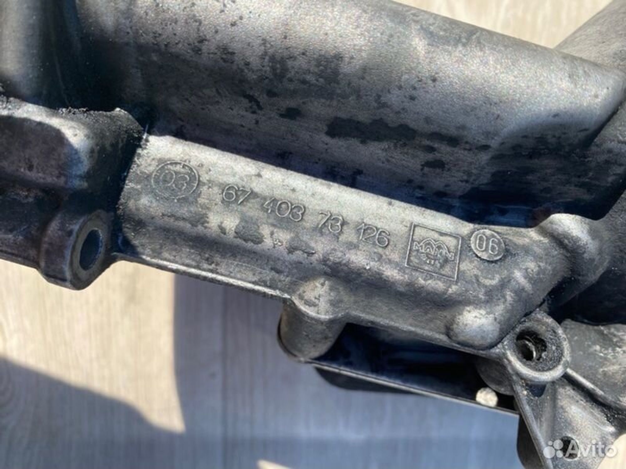 Корпус масляного фильтра Bmw 1 E87 M47D20 2006, 4000 рублей, Семиозерка