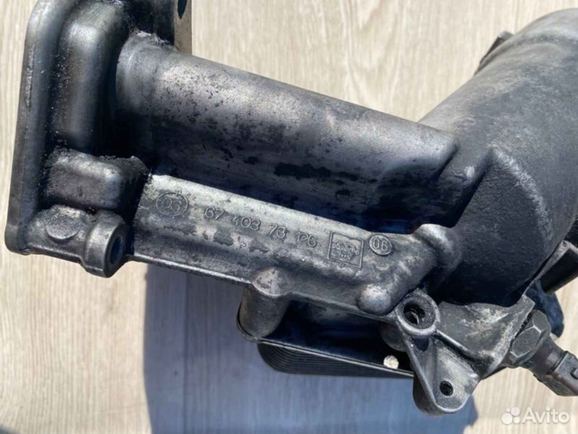 Корпус масляного фильтра Bmw 1 E87 M47D20 2006, 4000 рублей, Семиозерка