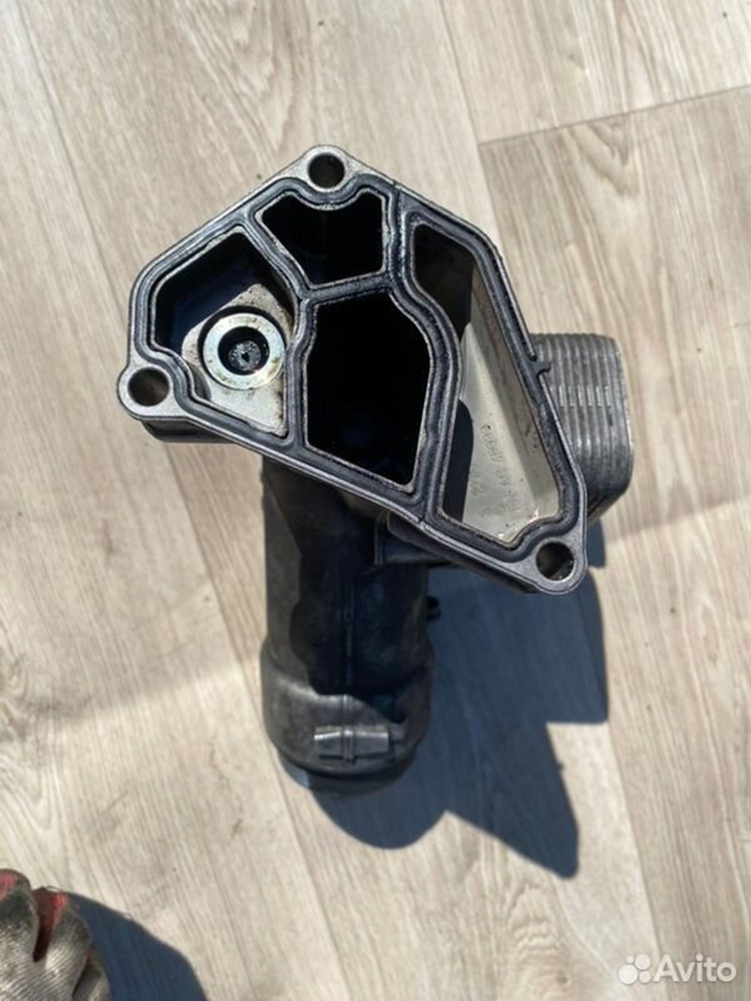 Корпус масляного фильтра Bmw 1 E87 M47D20 2006, 4000 рублей, Семиозерка