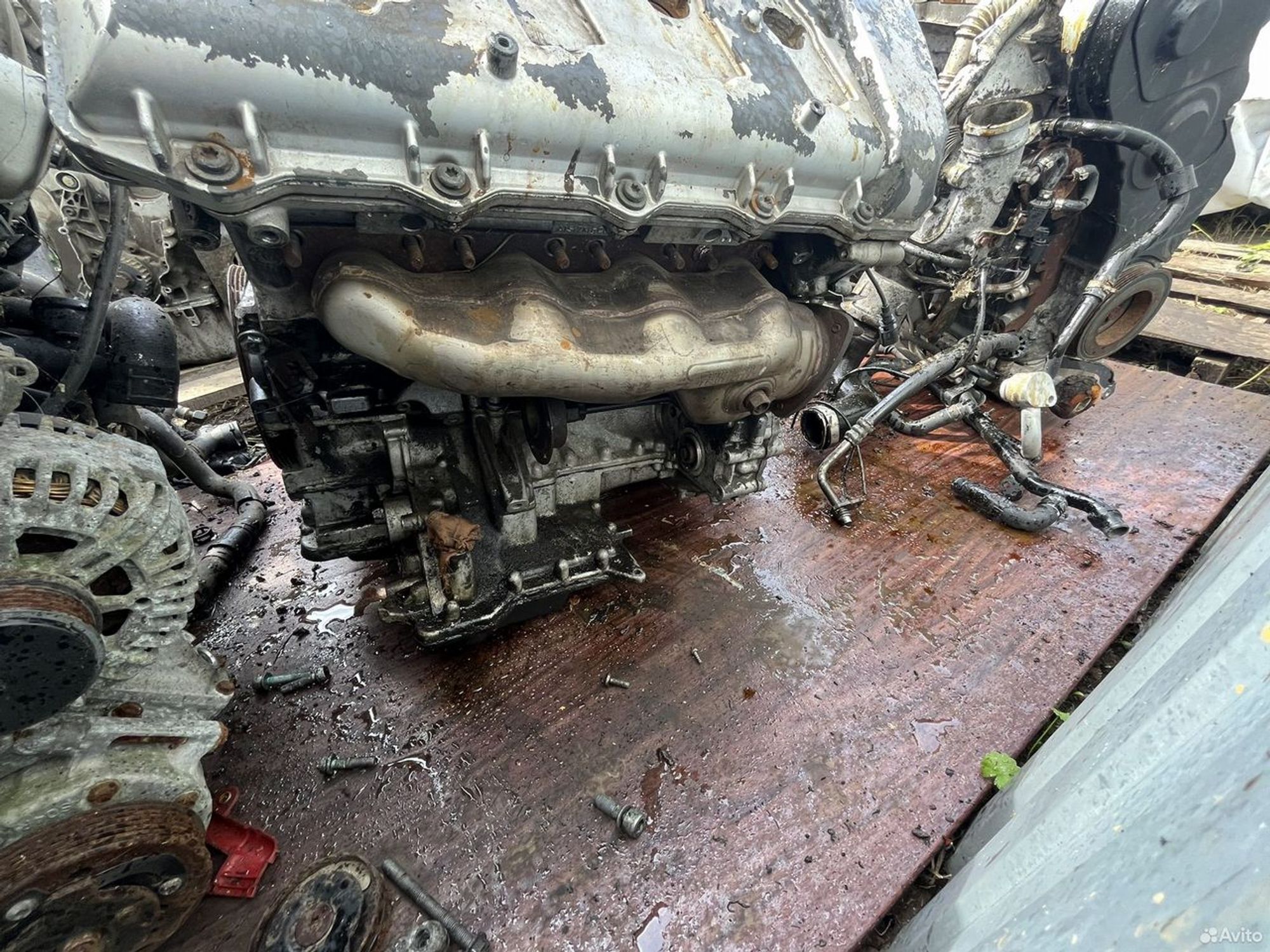 Двигатель BHF 4.2 двигатель Audi s4, 80000 рублей, Семиозерка