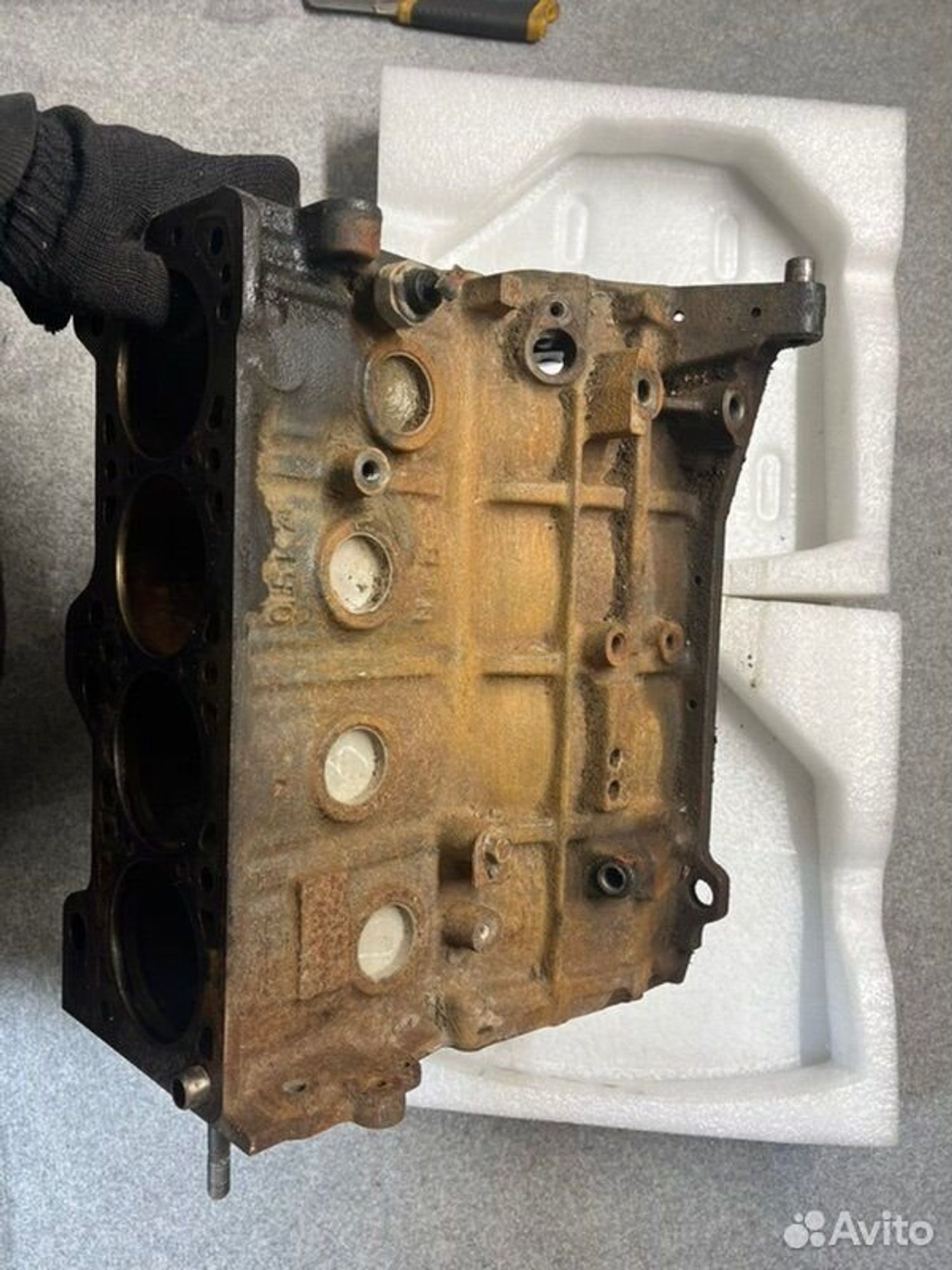 Блок двигателя Hyundai Accent G4EB 2006, 7000 рублей, Семиозерка