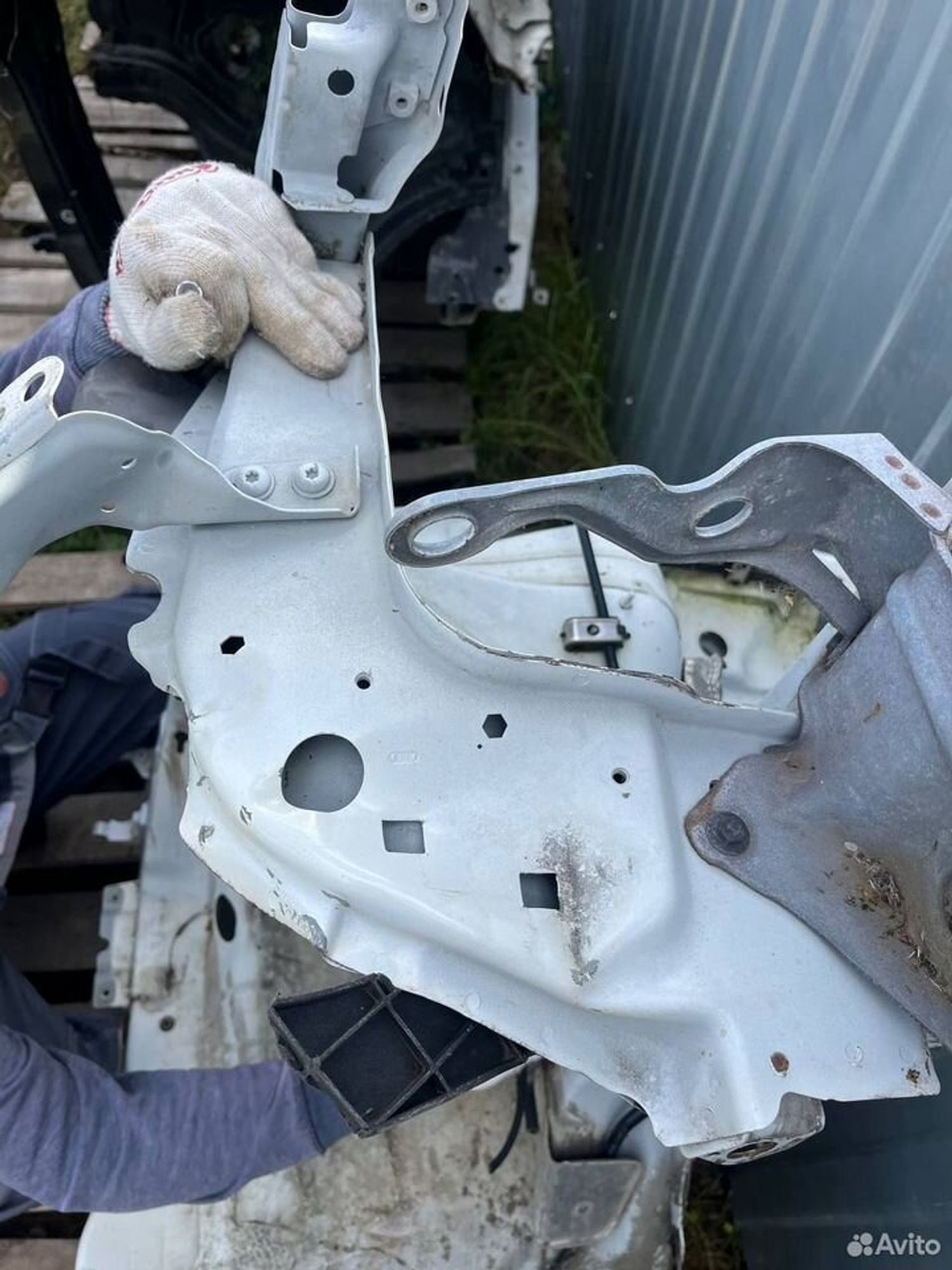 Лонжерон передний правый Audi A4 B7, 5000 рублей, Семиозерка