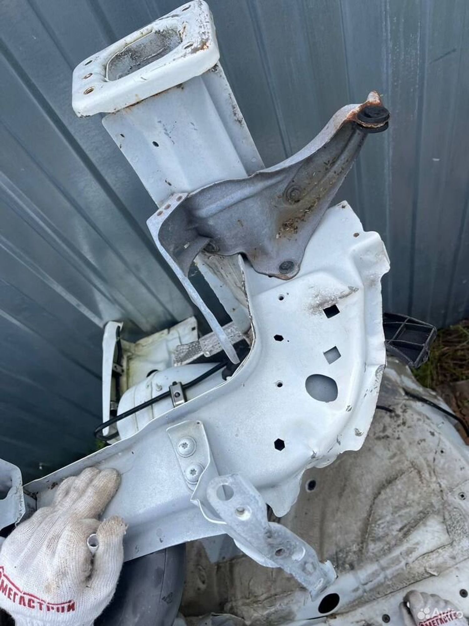 Лонжерон передний правый Audi A4 B7, 5000 рублей, Семиозерка