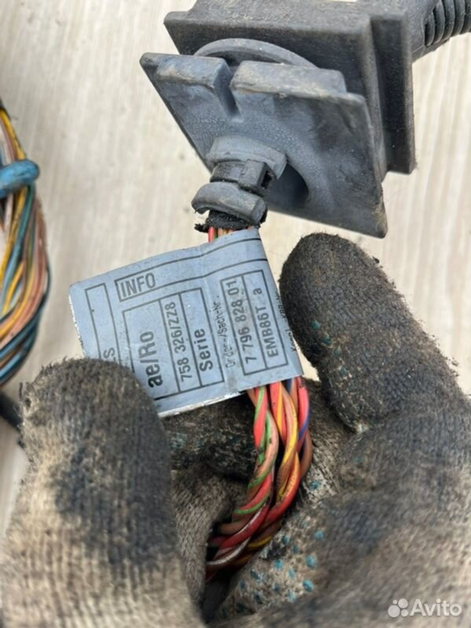 Проводка двс Bmw 1 E87 M47D20 2006, 4500 рублей, Семиозерка