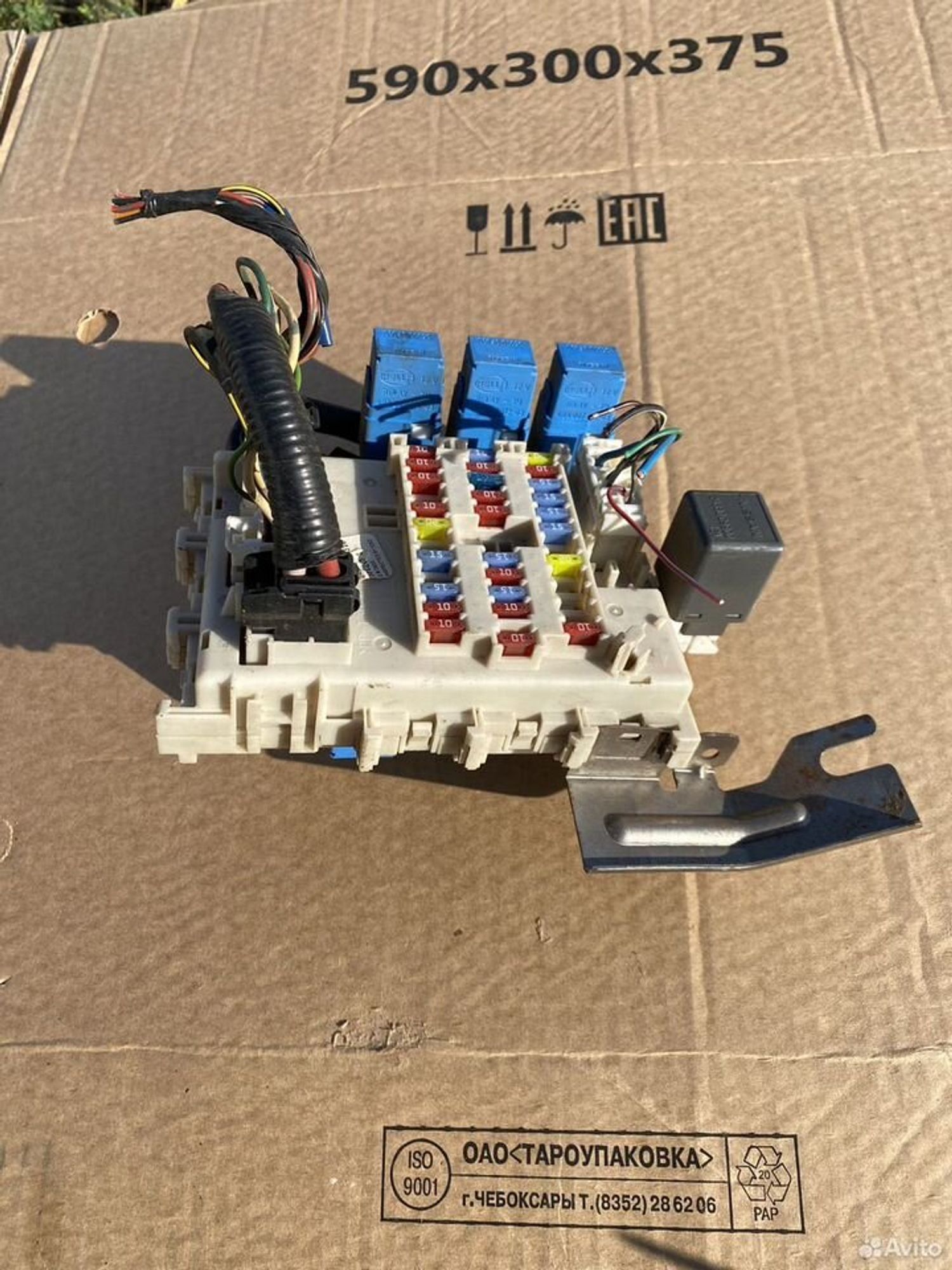 Блок предохранителей nissan almera n16, 1500 рублей, Семиозерка