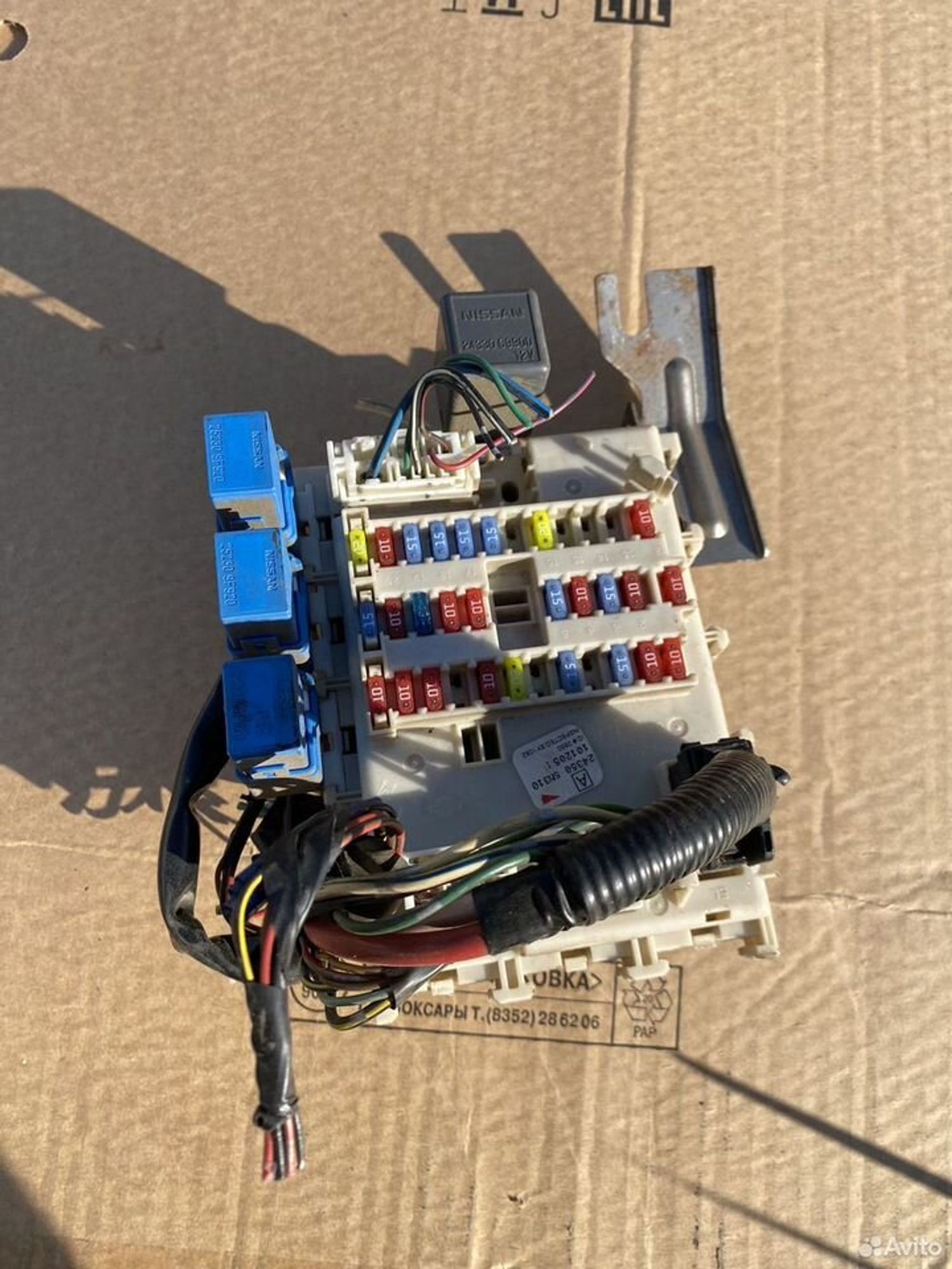 Блок предохранителей nissan almera n16, 1500 рублей, Семиозерка