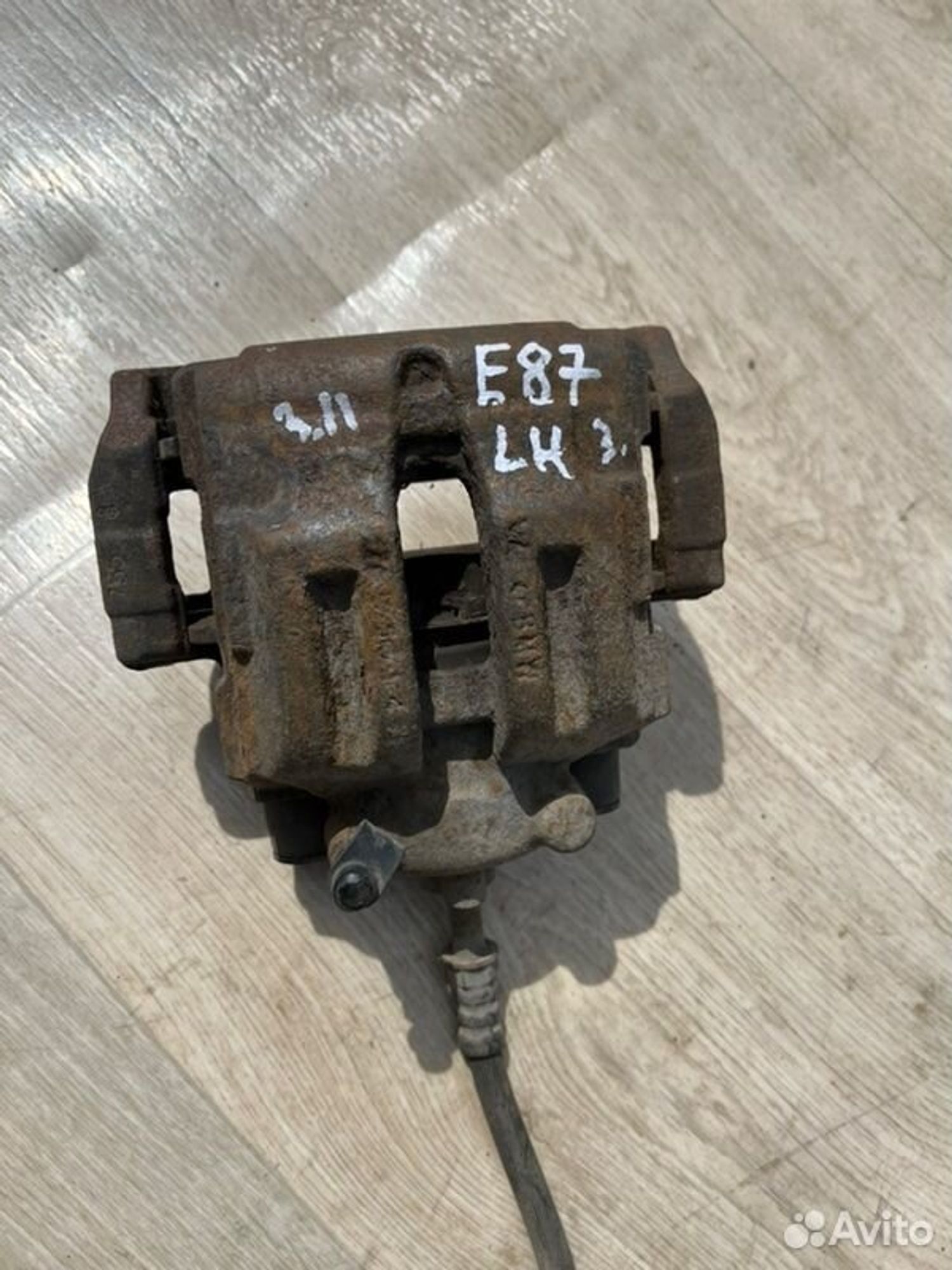 Суппорт тормозной задний левый Bmw 1 E87 M47D20, 2000 рублей, Семиозерка