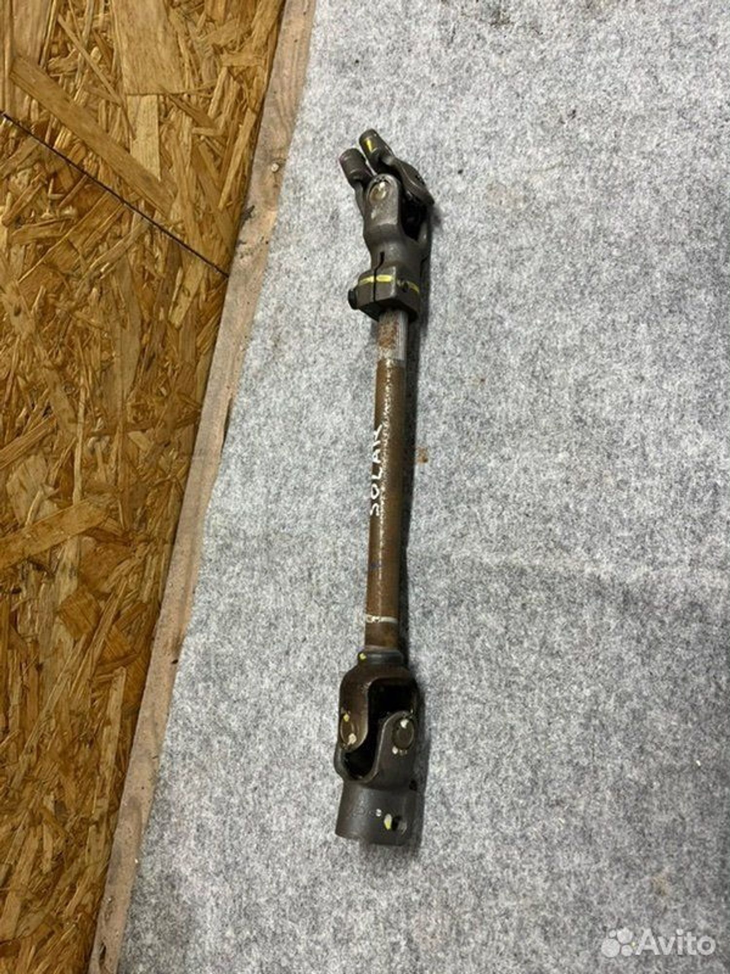 Рулевой карданчик Hyundai Solaris G4FC 2013, 2100 рублей, Семиозерка