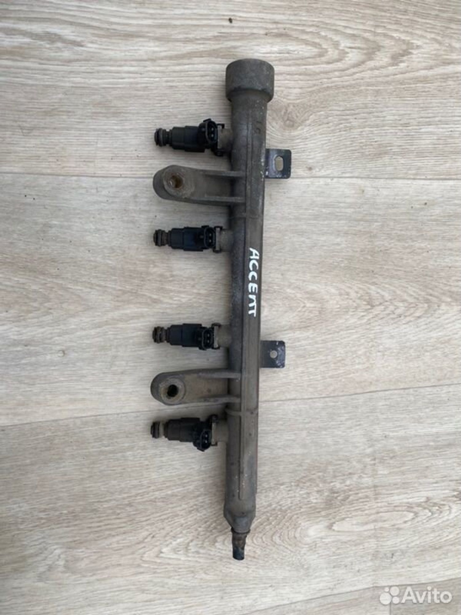 Топливная рейка Hyundai Accent G4EB 2006, 1500 рублей, Семиозерка