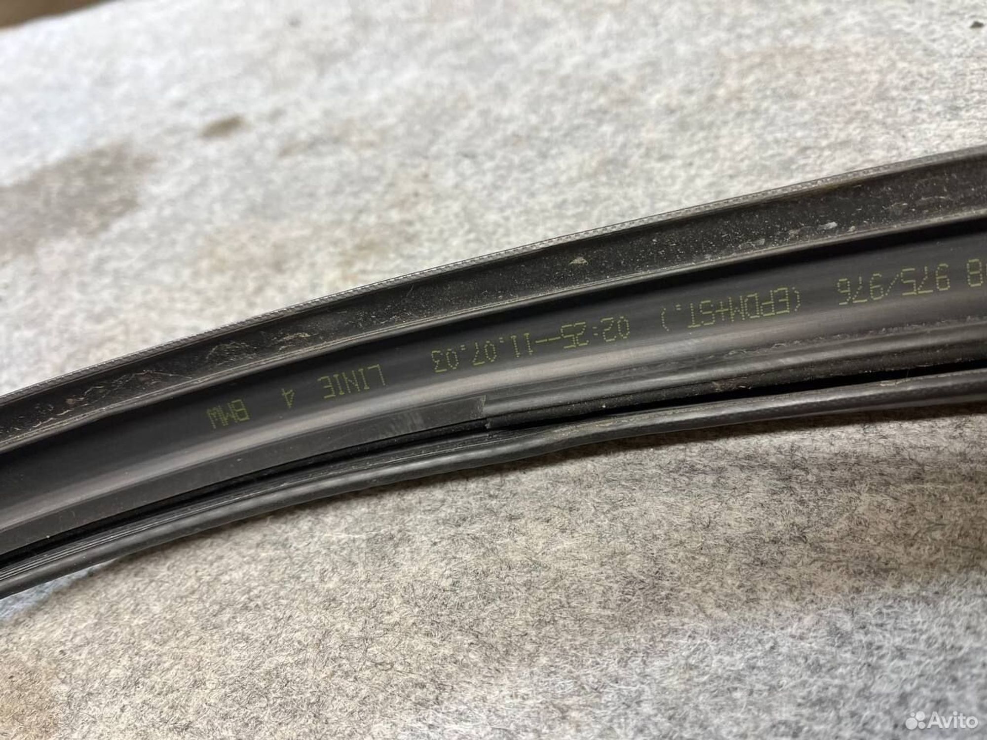 Уплотнительная резинка двери стекла BMW E53, 1500 рублей, Семиозерка