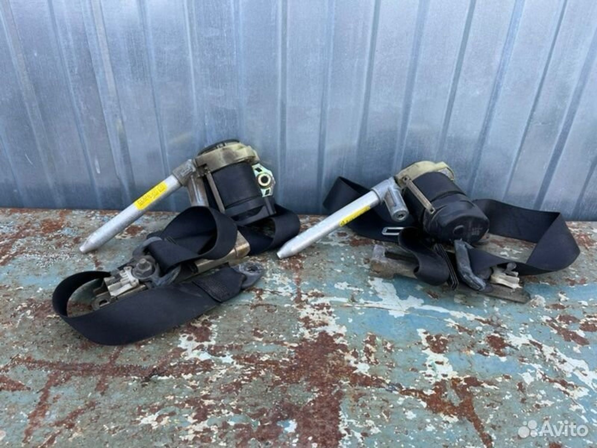 Ремень безопасности передний Mercedes E240 W210, 2000 рублей, Семиозерка