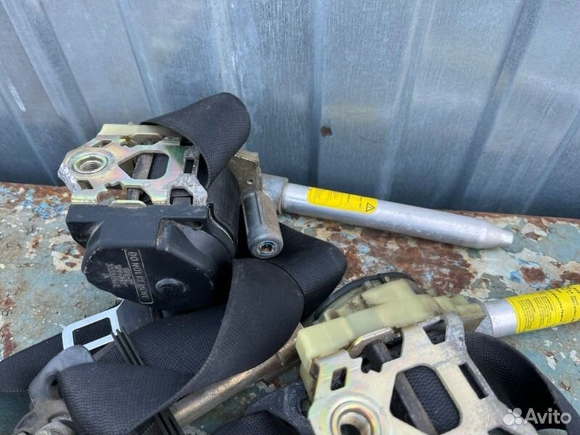 Ремень безопасности передний Mercedes E240 W210, 2000 рублей, Семиозерка